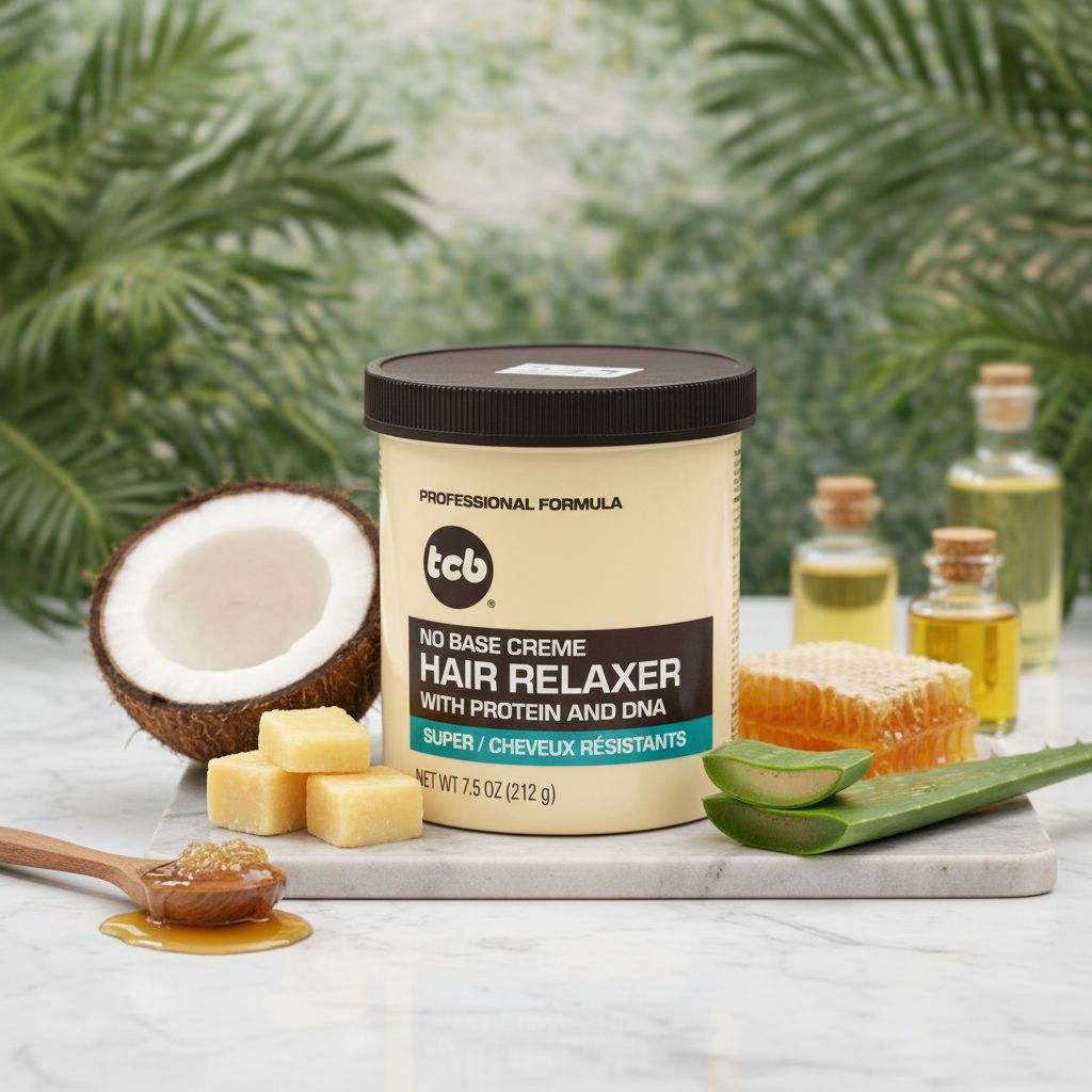 TCB No Base Crème Défrisante – Super 212 g - ingredients