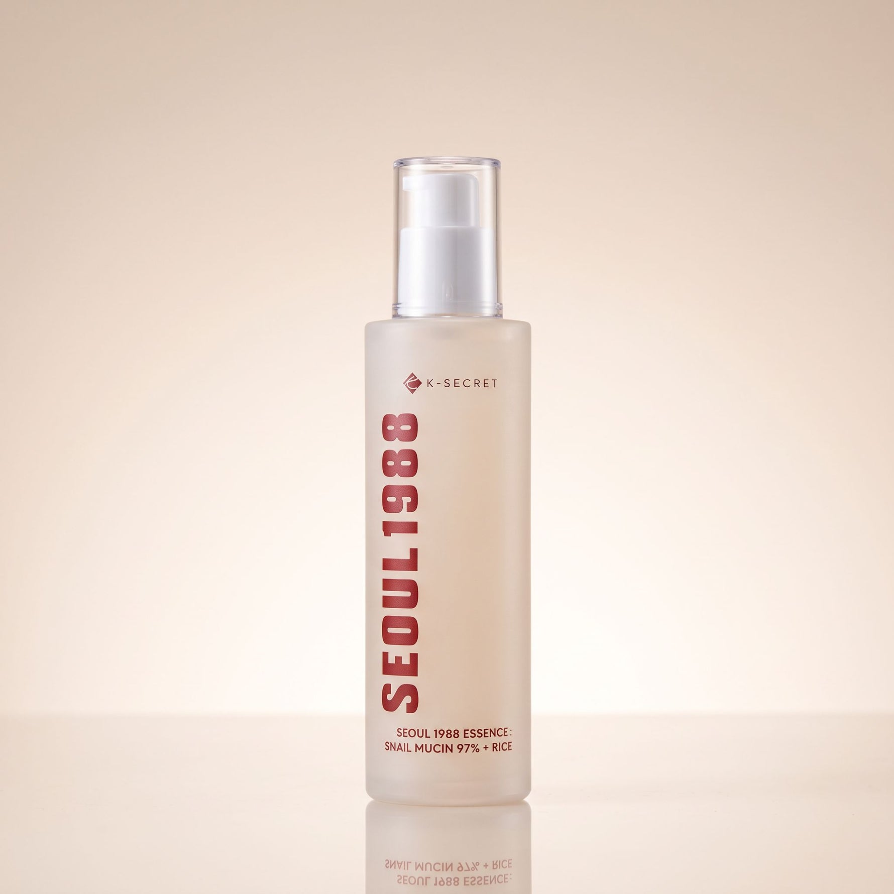 KSECRET Seoul 1988 Essence – Snail Mucin 97% + Rice 100 ml - hero
