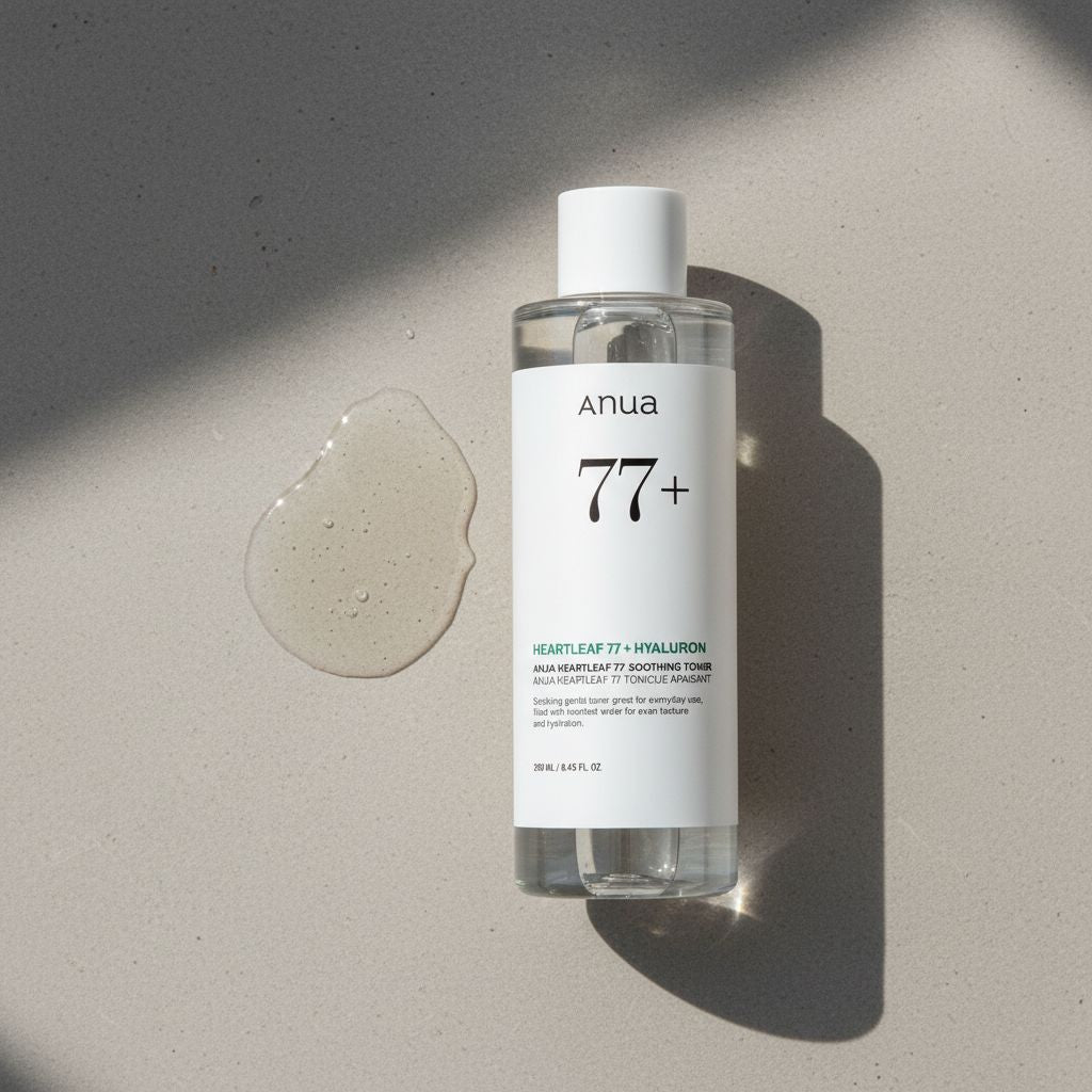 Anua – Heartleaf 77 + Hyaluron Soothing Toner — Hydrate et apaise instantanément - texture