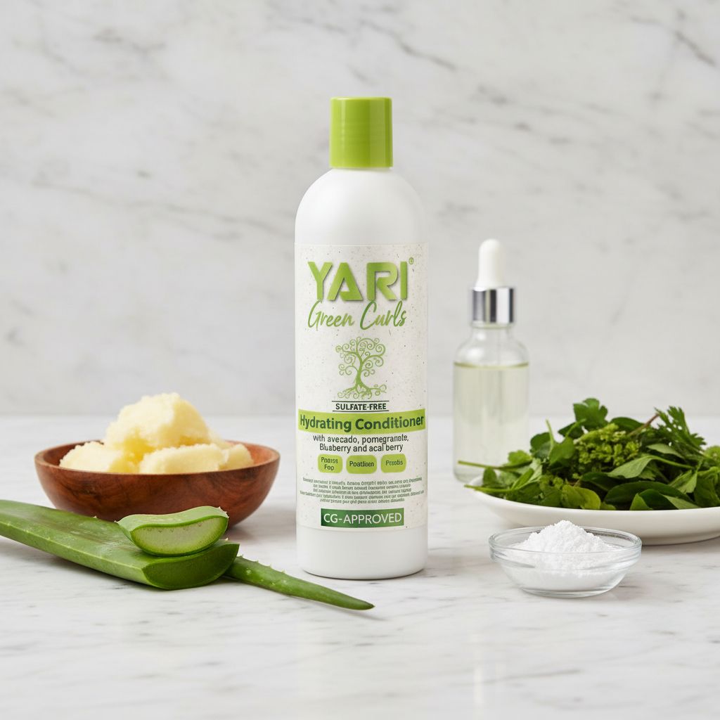 Yari Green Curls Hydrating Conditioner 355ml - ingredients