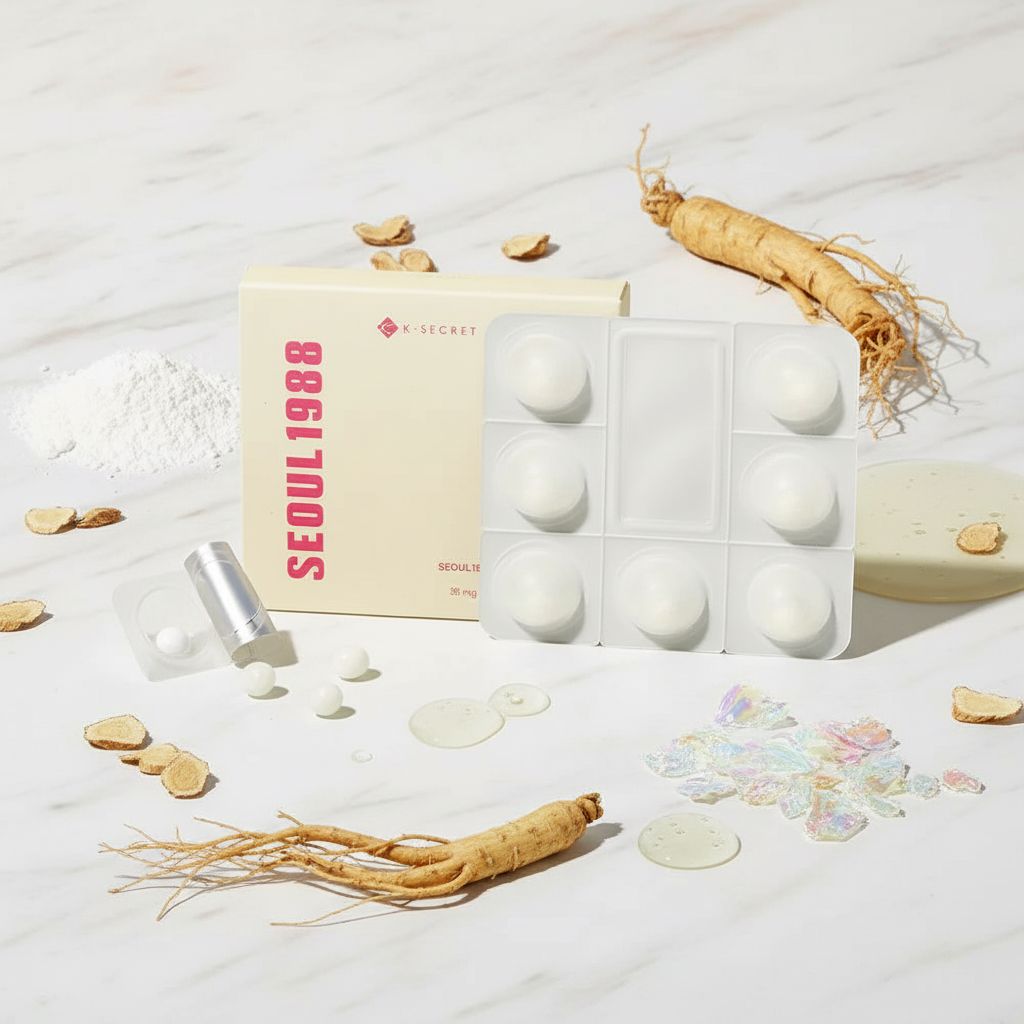 [KSECRET] SEOUL 1988 BOOSTING BALL : COLLAGEN 100% — Boule de collagène raffermissante - ingredients