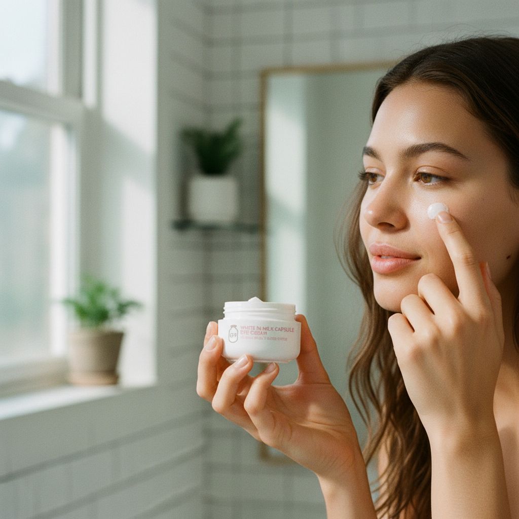 [G9] [G9] White In Milk Capsul Eyecream — Regard lumineux et jeunesse - lifestyle
