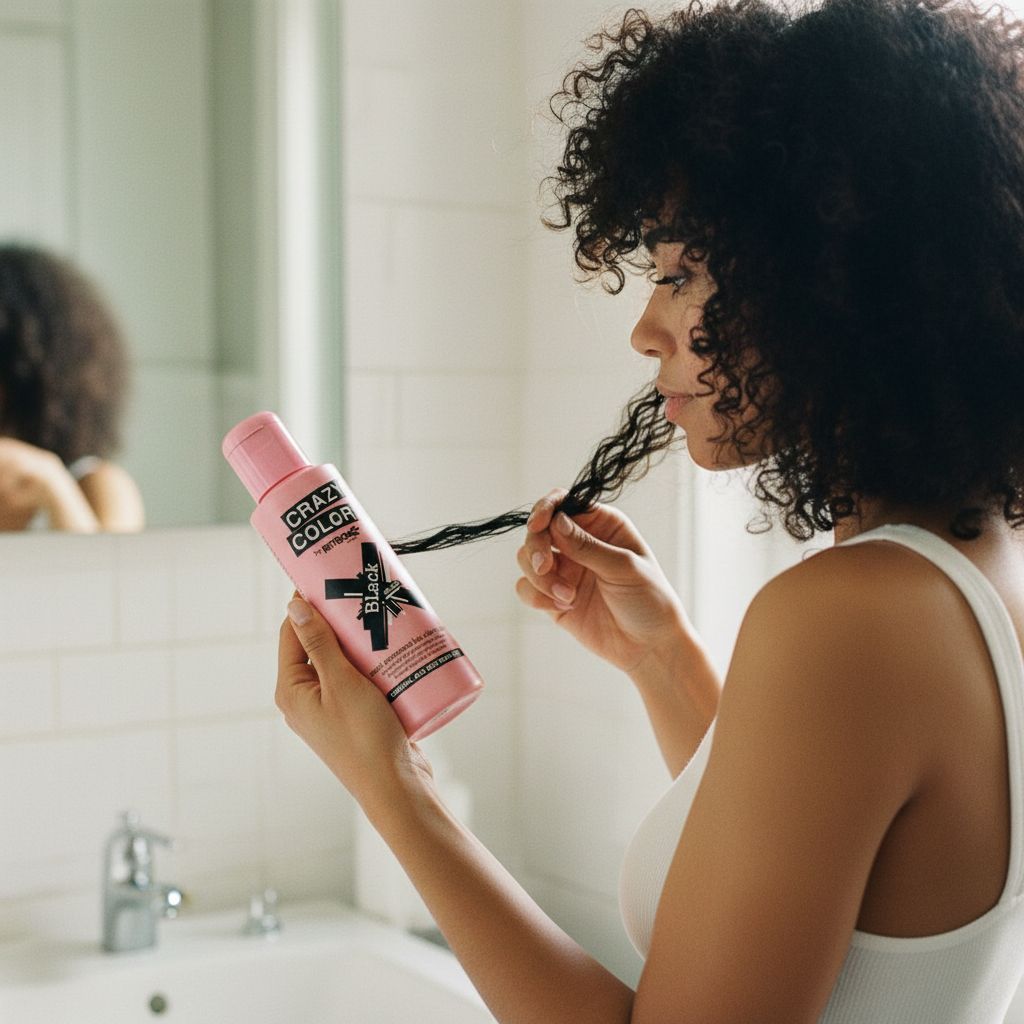 Crazy Color Black 100 ml - lifestyle