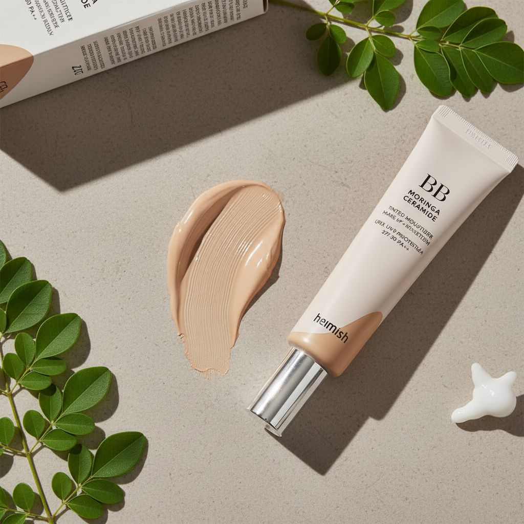 HEIMISH (EU) MORINGA CERAMIDE BB CREAM SPF 30 PA++ 27 LIGHT TAN - texture