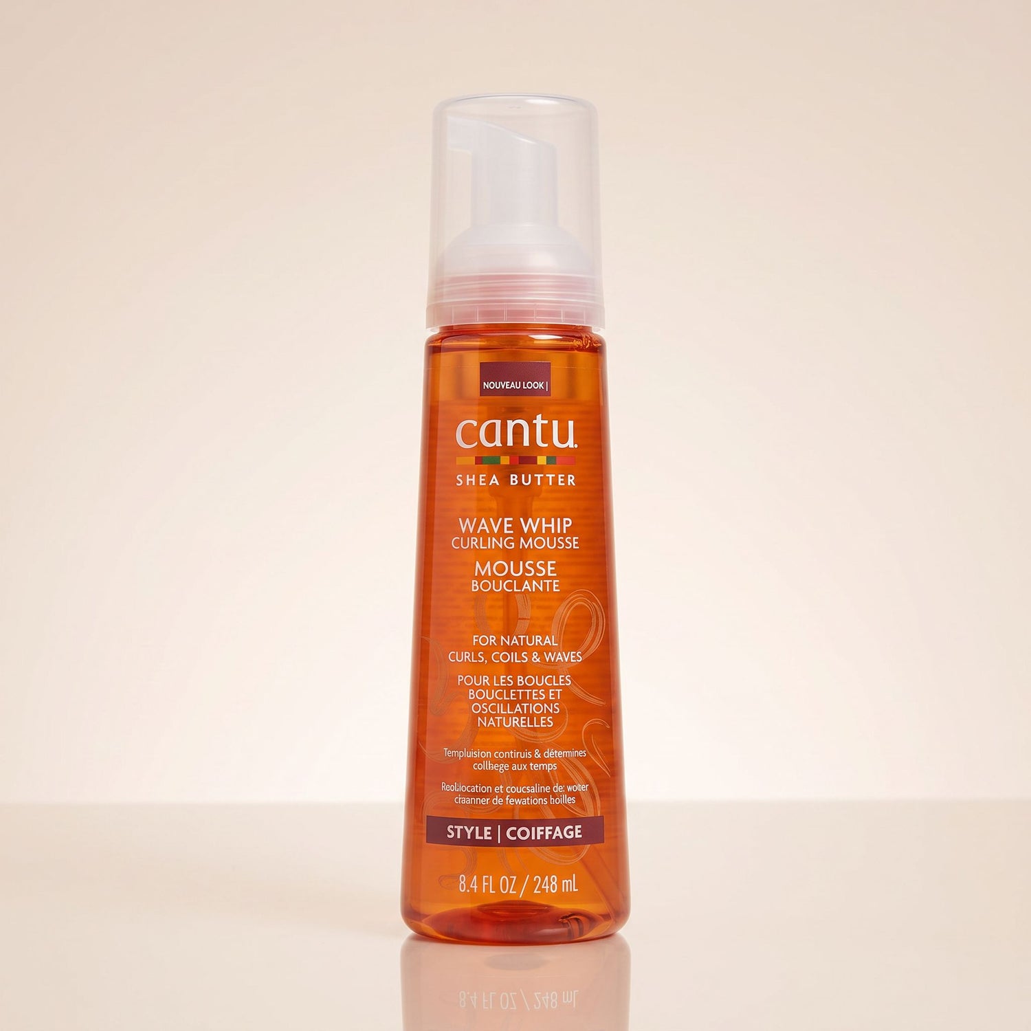 CANTU – Mousse Définition & Volume Boucles 248ml (SB Wave Whip Curling Mousse) - hero