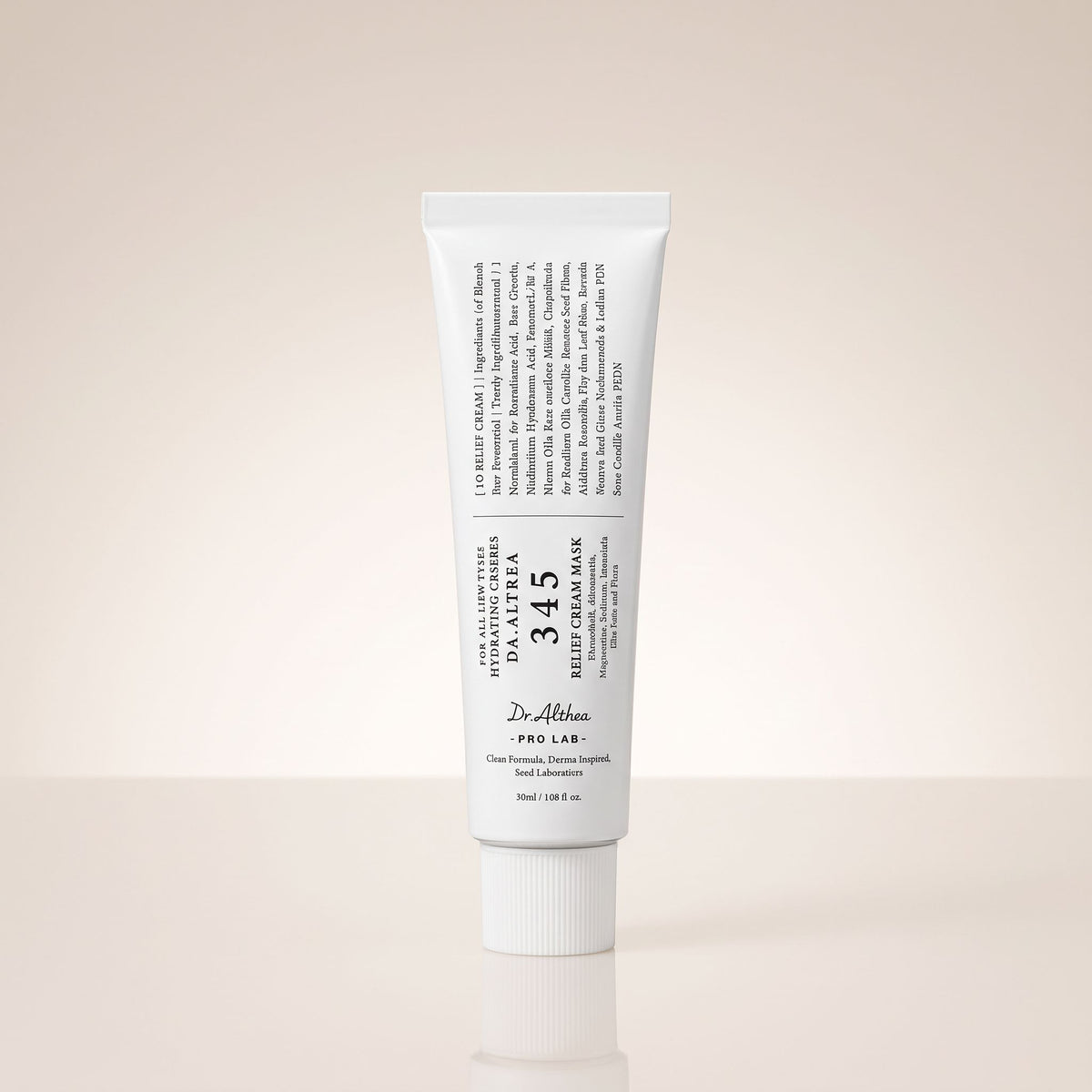 [Dr.Althea] 345 RELIEF CREAM MASK (28G) — Apaisement immédiat et hydratation intense - hero