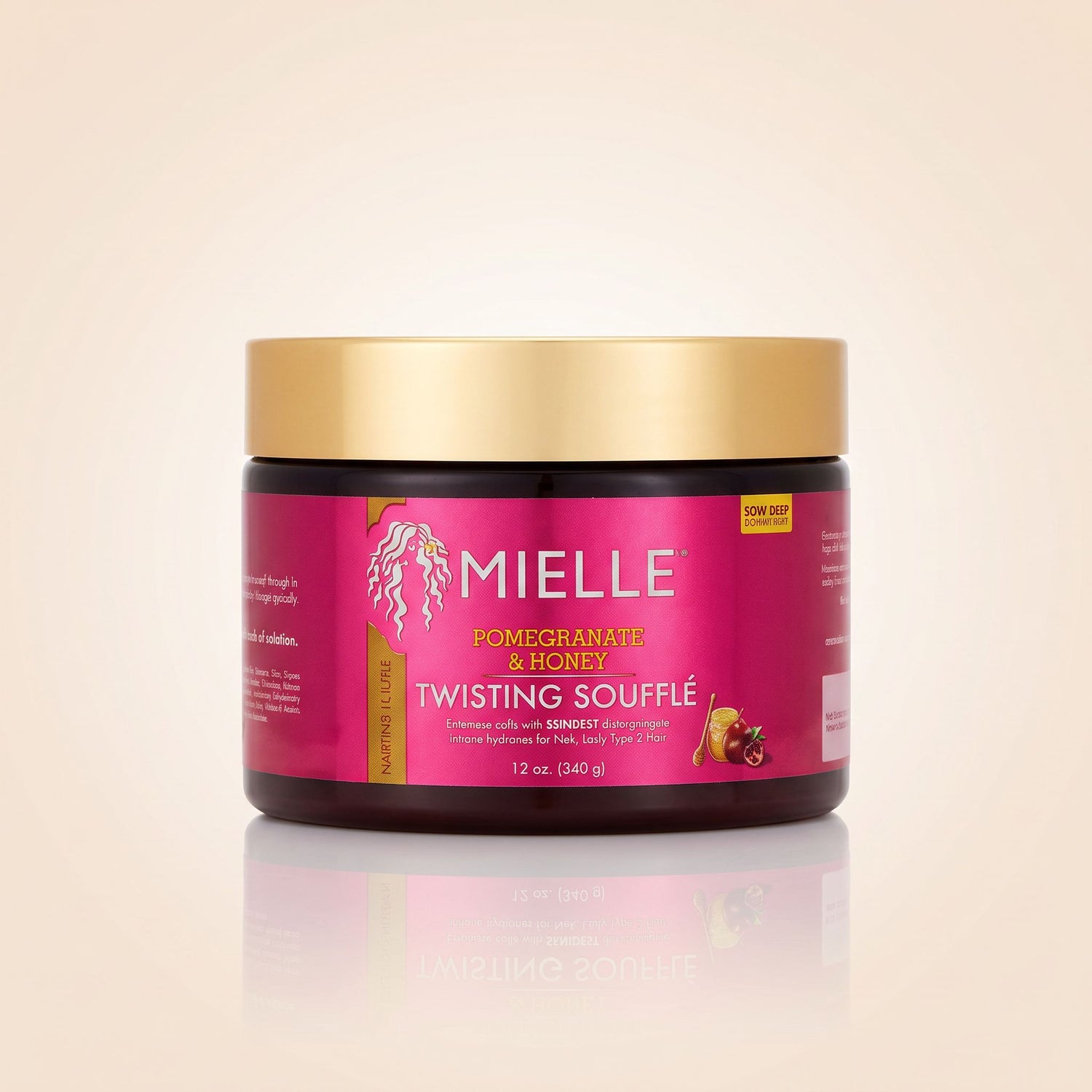 Mielle – Pomegranate & Honey Twisting Soufflé 340g - hero