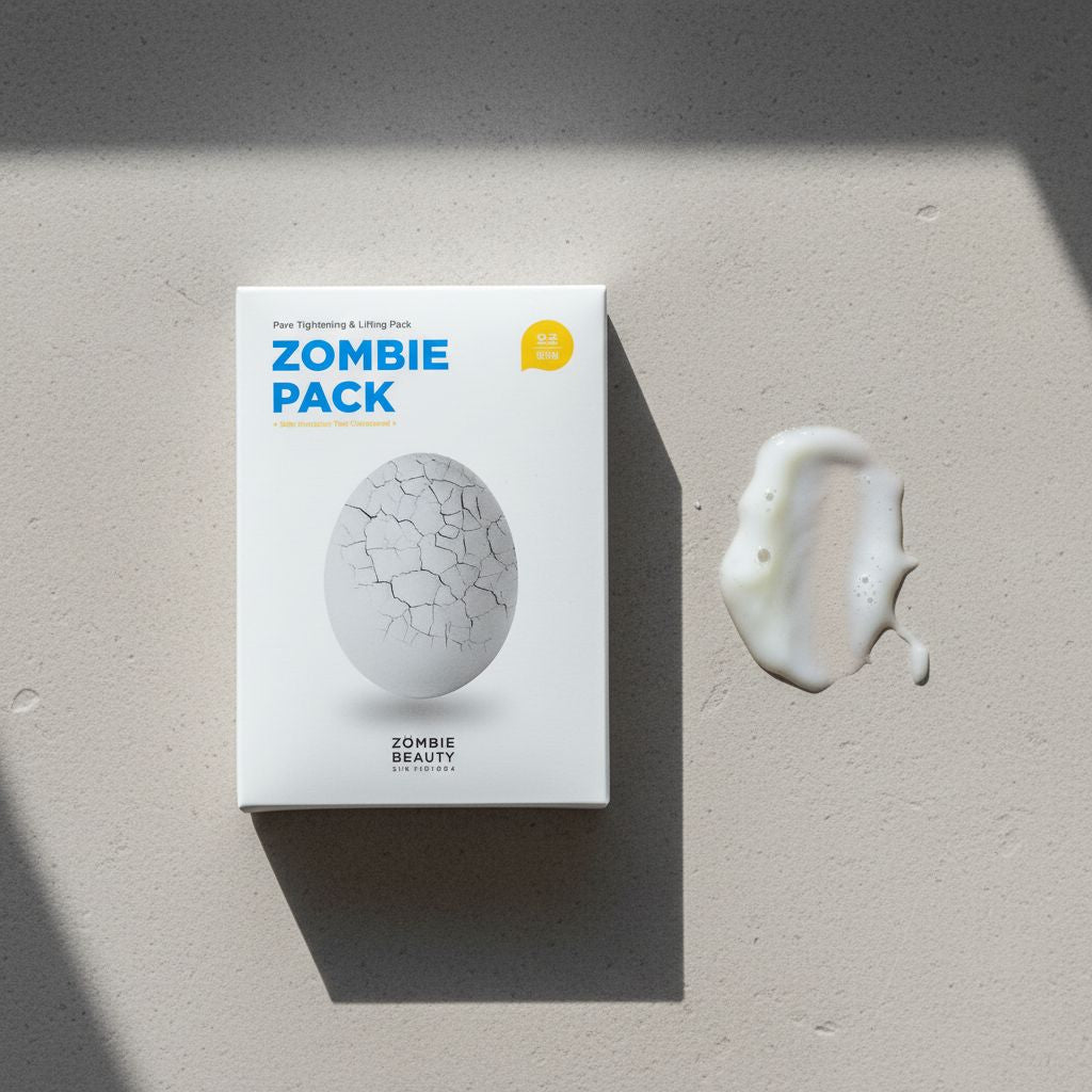 [Skin1004] Zombie Pack & Activator Kit 3.5mlx8ea(28ml) — Masque purifiant ultra-revitalisant - texture