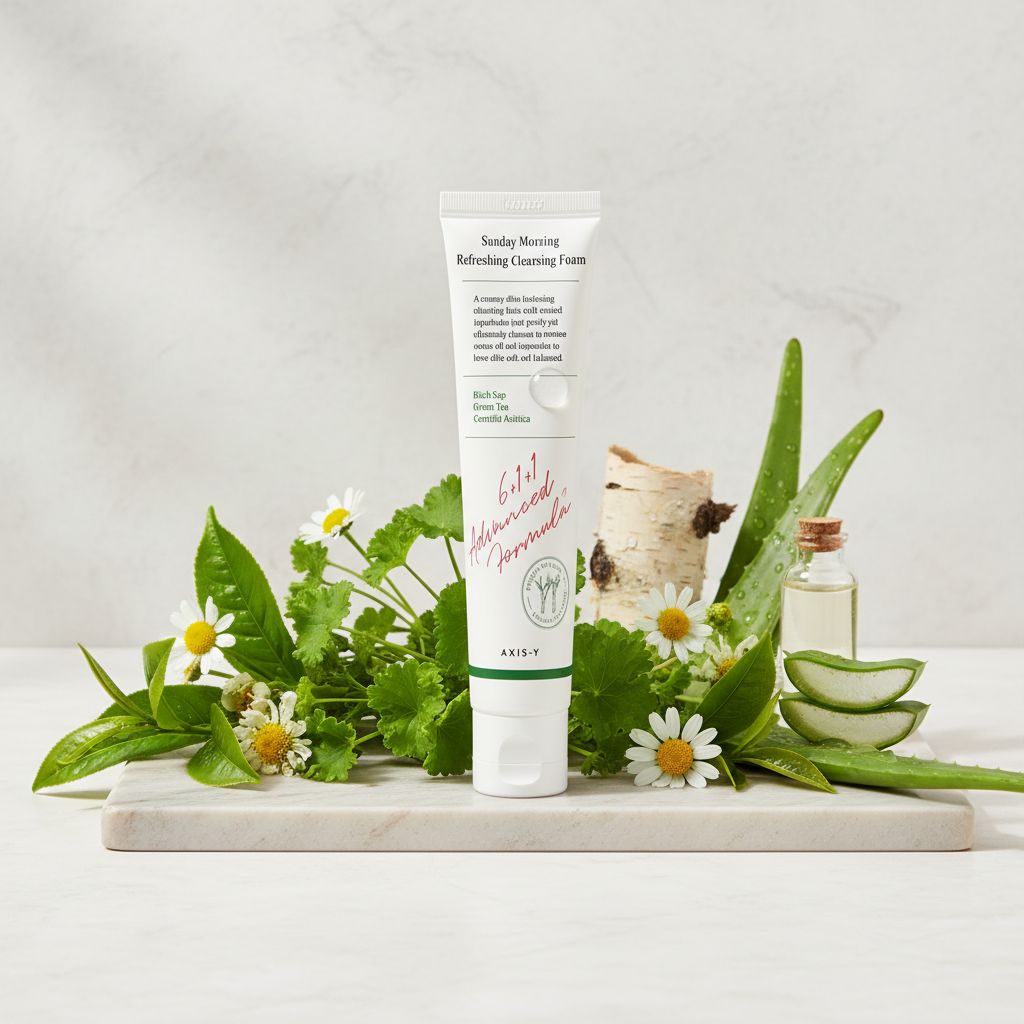 AXIS-Y Sunday Morning Refreshing Cleansing Foam – Mousse Nettoyante Rafraîchissante 120 ml - ingredients