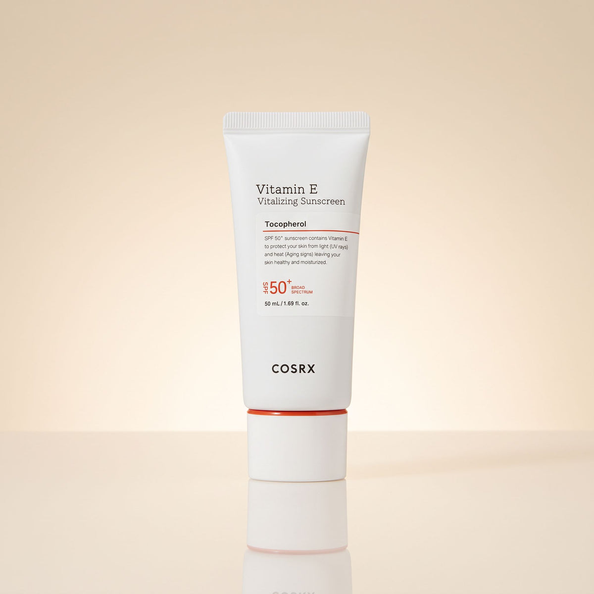 COSRX – Vitamin E Vitalizing Sunscreen SPF 50+ — Protection solaire vitalisante quotidienne - hero