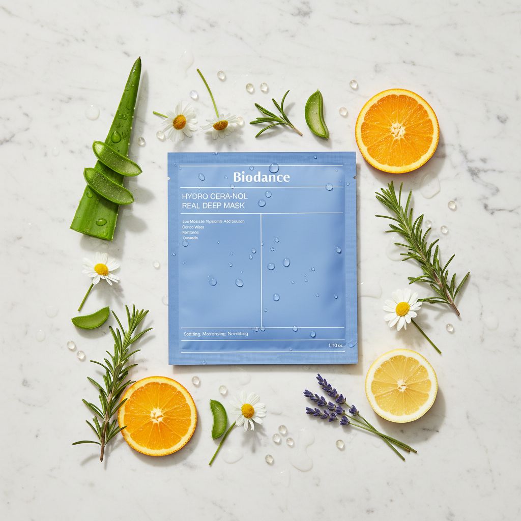 BIODANCE Hydro Cera-Nol Real Deep Mask – Masque Hydratant Réparateur (Boîte) - ingredients