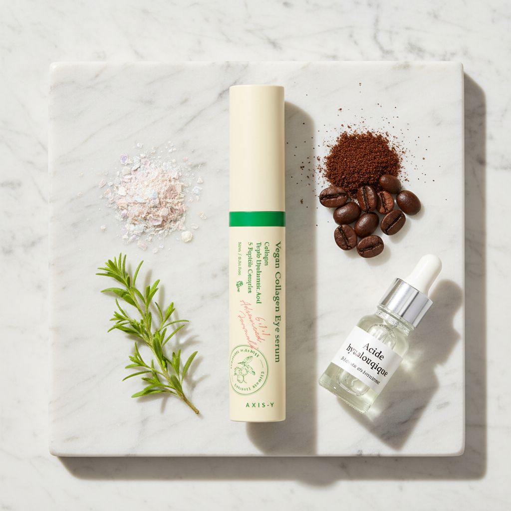 [AXIS-Y] Vegan Collagen Eye Serum 10ml — Regard rajeuni et lumineux - ingredients