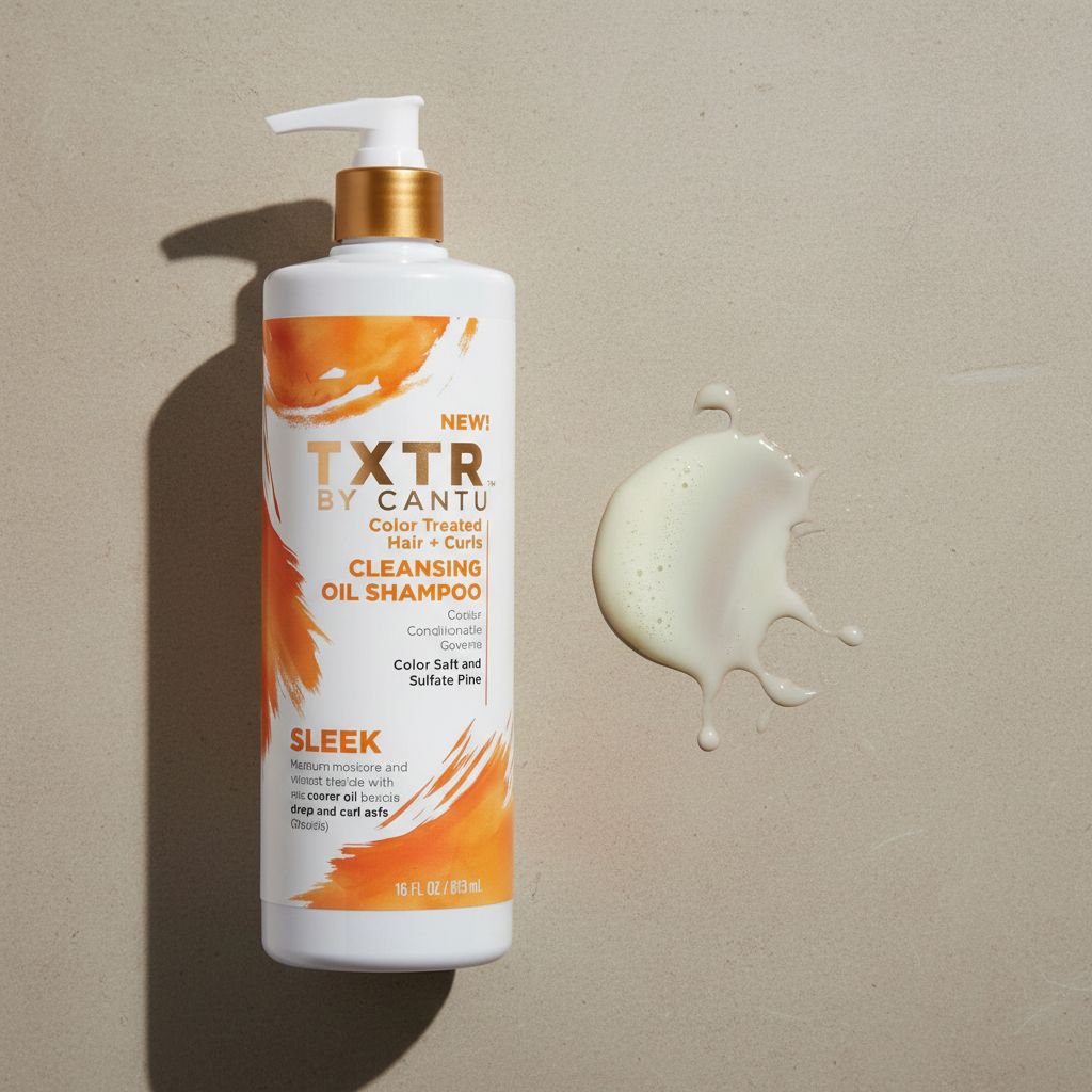 Cantu TXTR Cleansing Oil Shampoo 473ml - texture