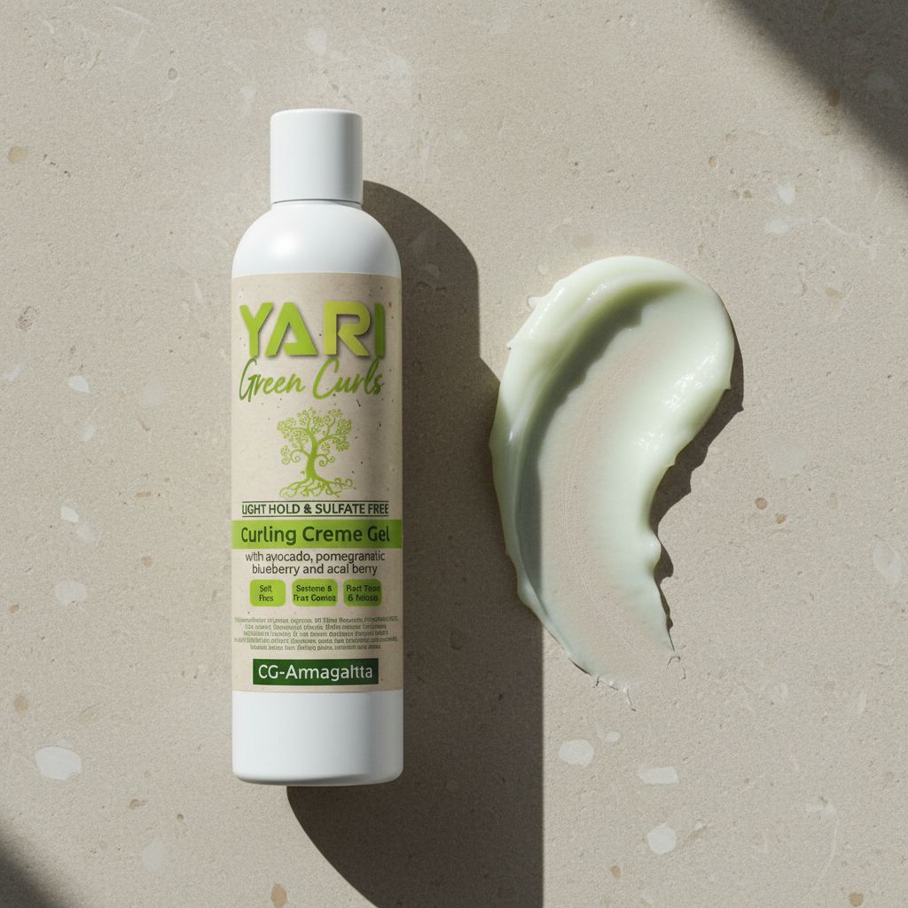 Yari Green Curls Curling Cream Gel 355ml - texture
