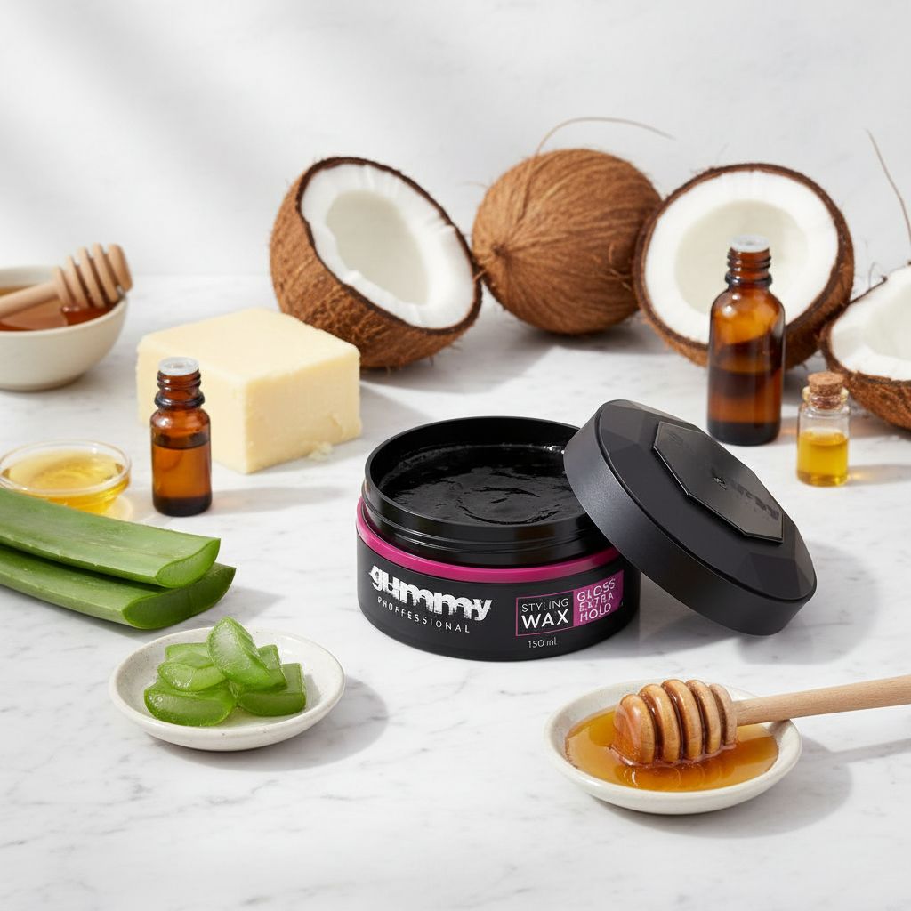 GUMMY Styling Wax Gloss Extra Hold 150 ml - ingredients