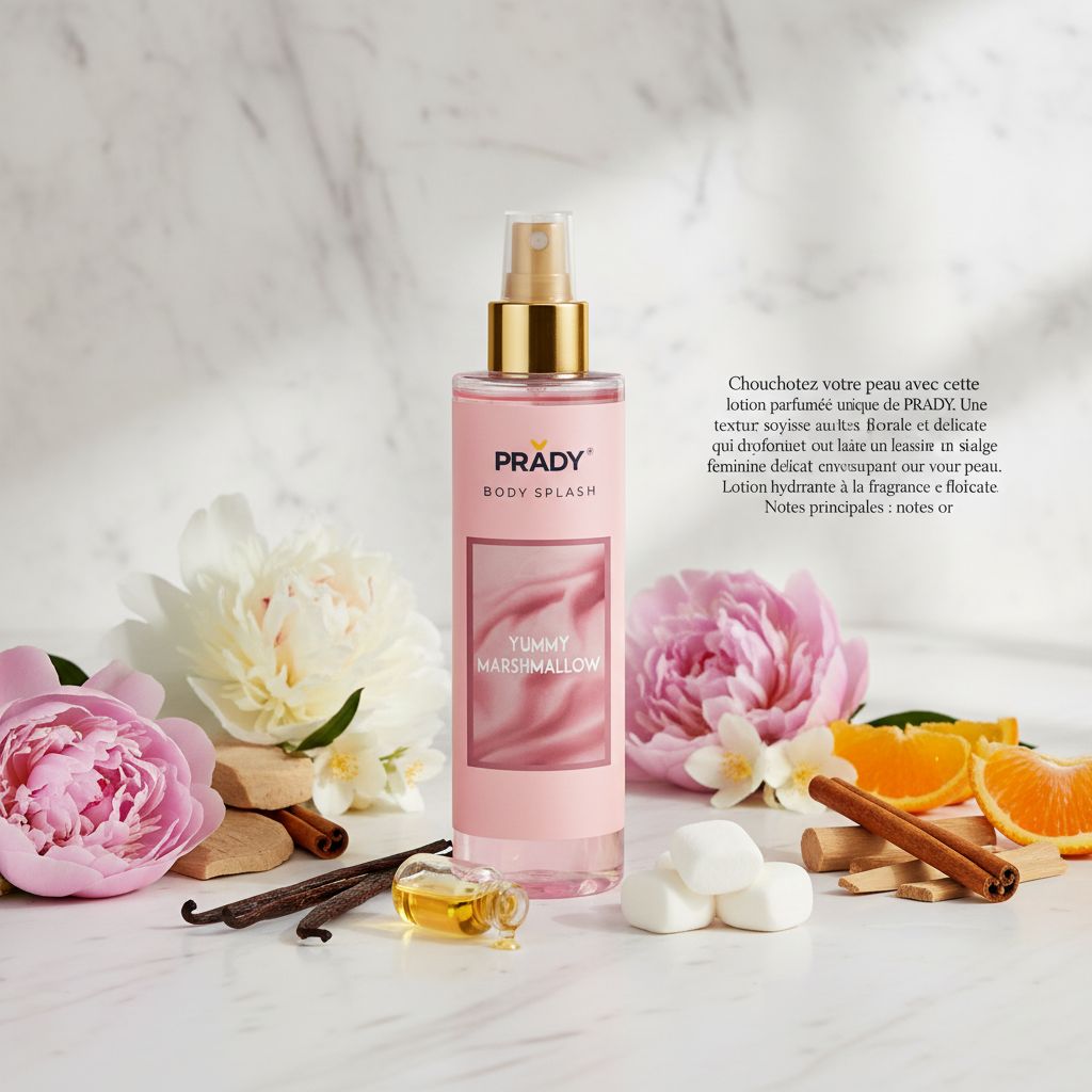 PRADY BODY SPLASH Yummy Marshmallow 250ml - ingredients
