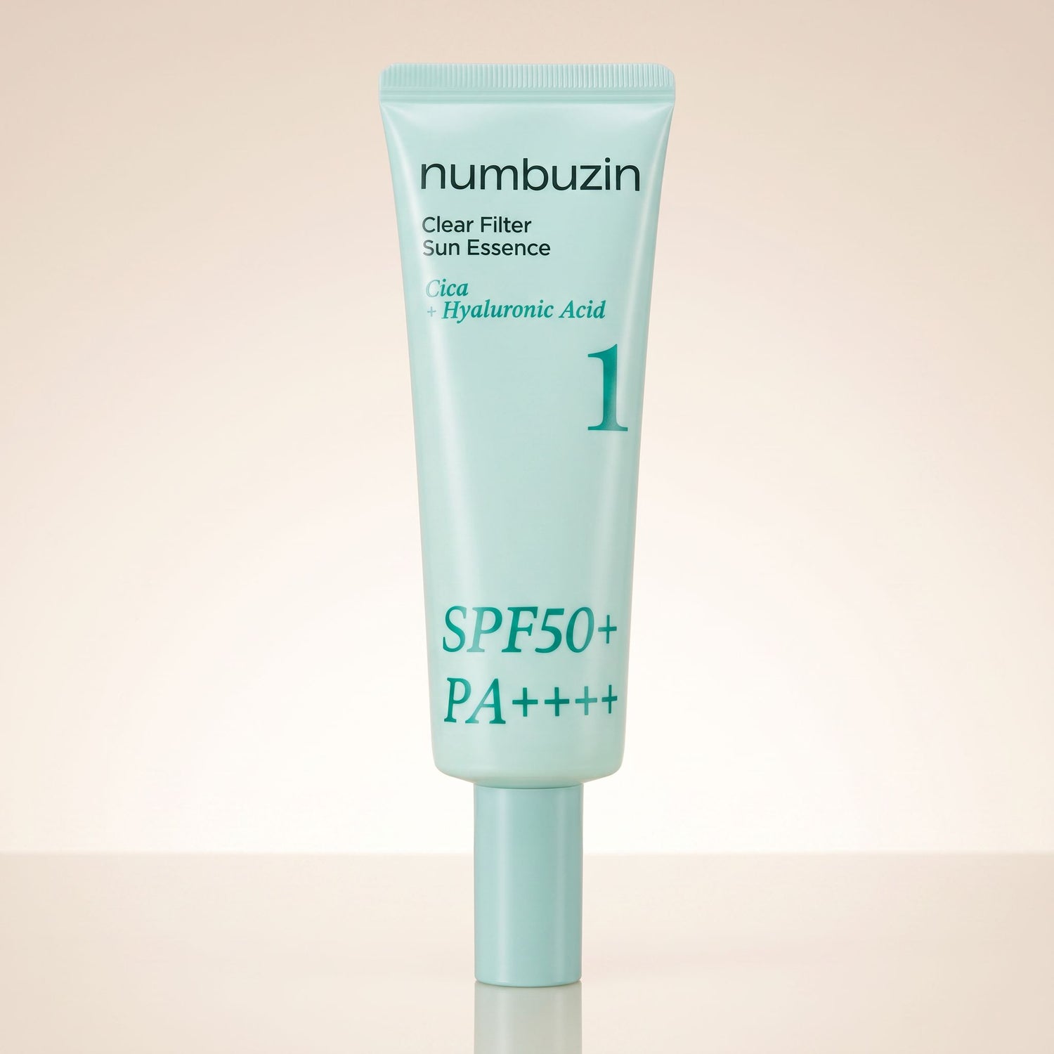 [Numbuzin] No.1 Clear Filter Sun Essence SPF50+ PA++++ — Protection solaire ultra légère - hero