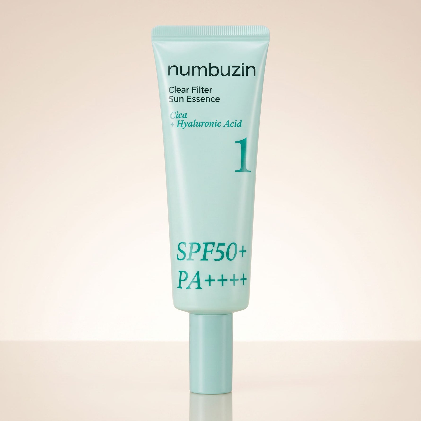 [Numbuzin] No.1 Clear Filter Sun Essence SPF50+ PA++++ — Protection solaire ultra légère - hero