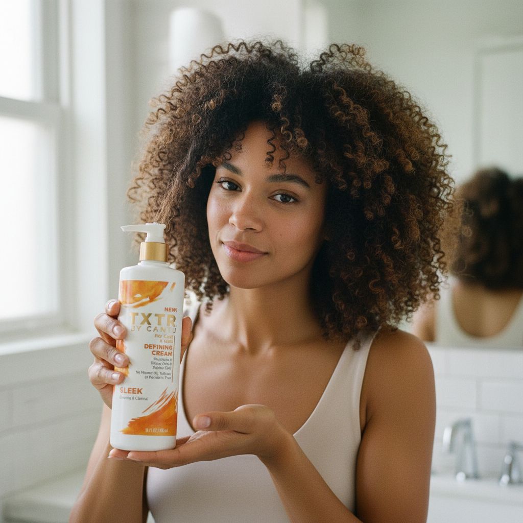 Cantu TXTR Defining Cream 473ml - lifestyle
