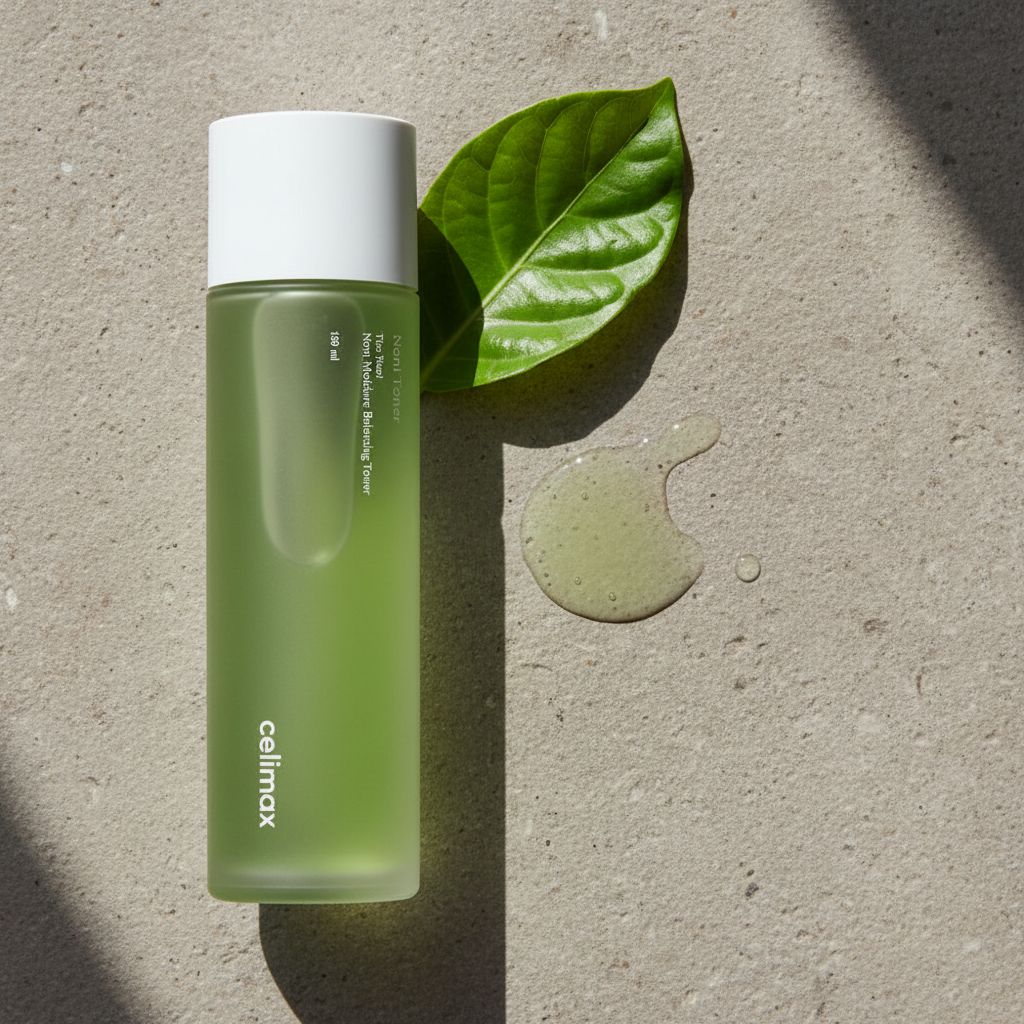 CELIMAX MOISTURE BALANCING NONI TONER 150ML — Équilibre hydratant pour peau douce - texture