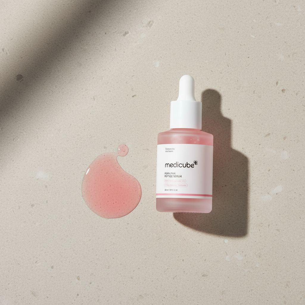 Medicube PDRN Pink Peptide Serum – Sérum Raffermissant Hydratant 30 ml - texture