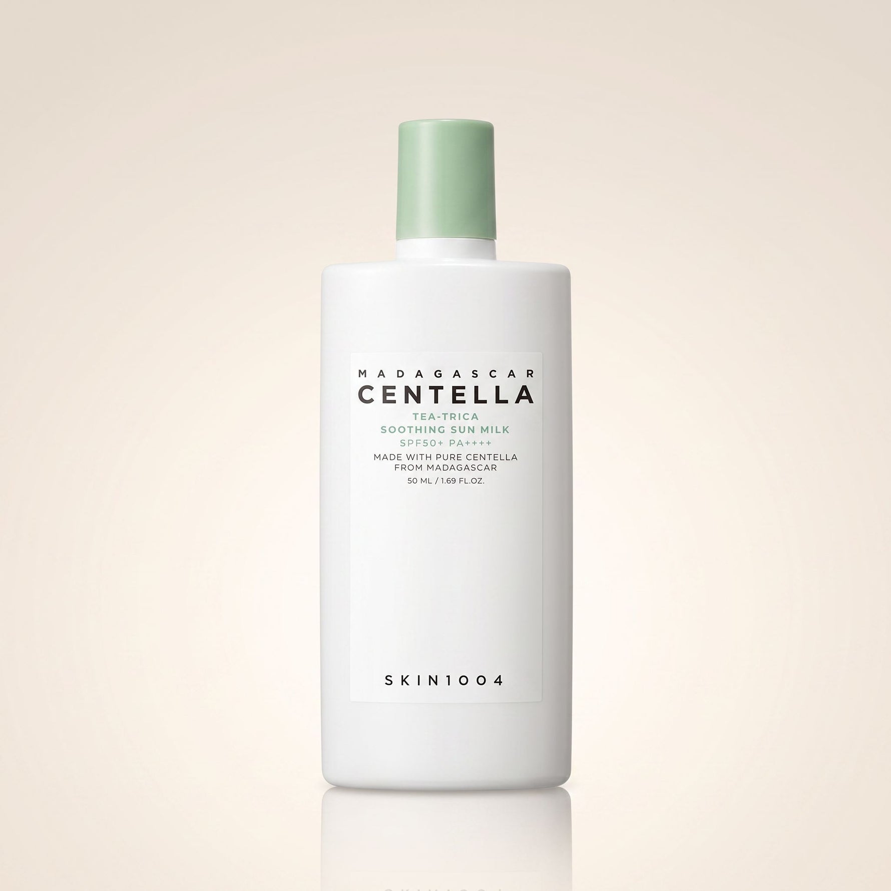 [Skin1004] Madagascar Centella Tea-Trica Soothing Sun Milk 50ml — Protection solaire apaisante légère - hero