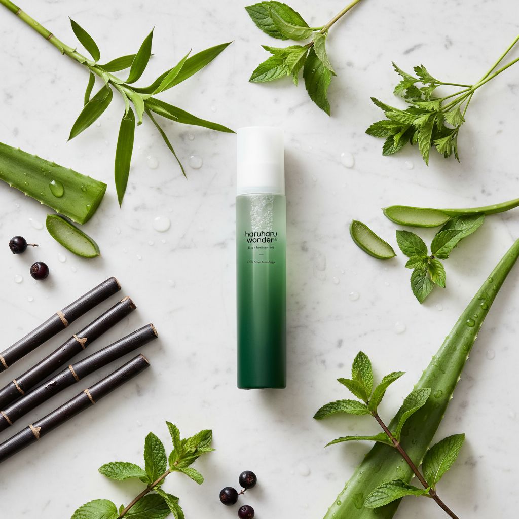 Haruharu Wonder - Black Bamboo Mist — Brume hydratante purifiant et apaisante - ingredients