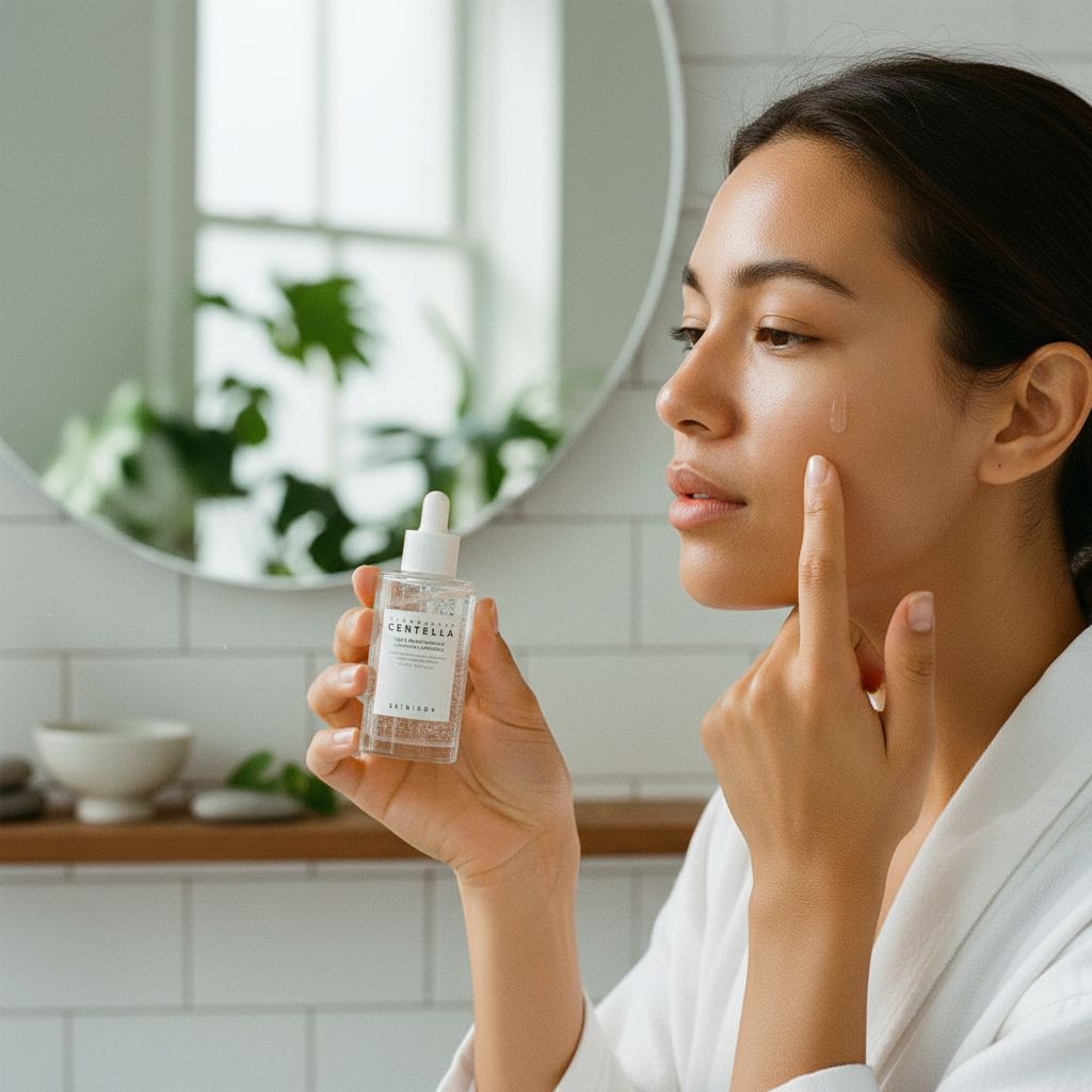 SKIN1004 Madagascar Centella Tone Brightening Capsule Ampoule – Ampoule Éclat Unifiante 50 ml - lifestyle
