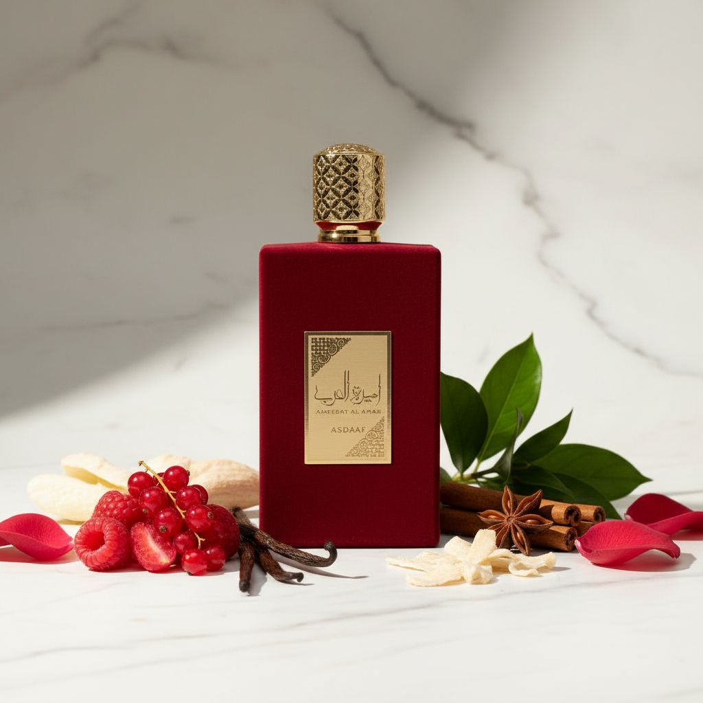 LATTAFA Ameerat Al Arab Rouge Eau de Parfum - 100ml - ingredients