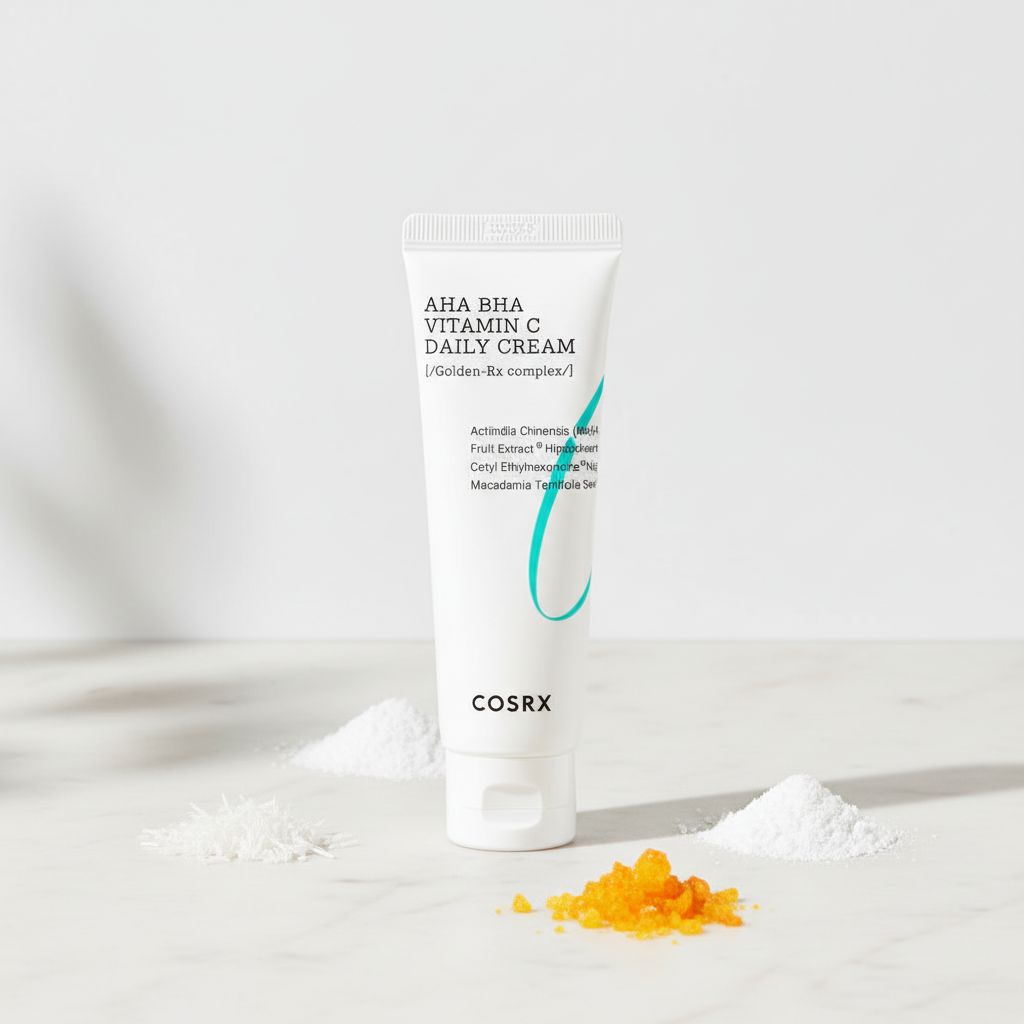 COSRX - Refresh AHA BHA Vitamin C Daily Cream — Crème quotidienne illuminante purifiant - ingredients