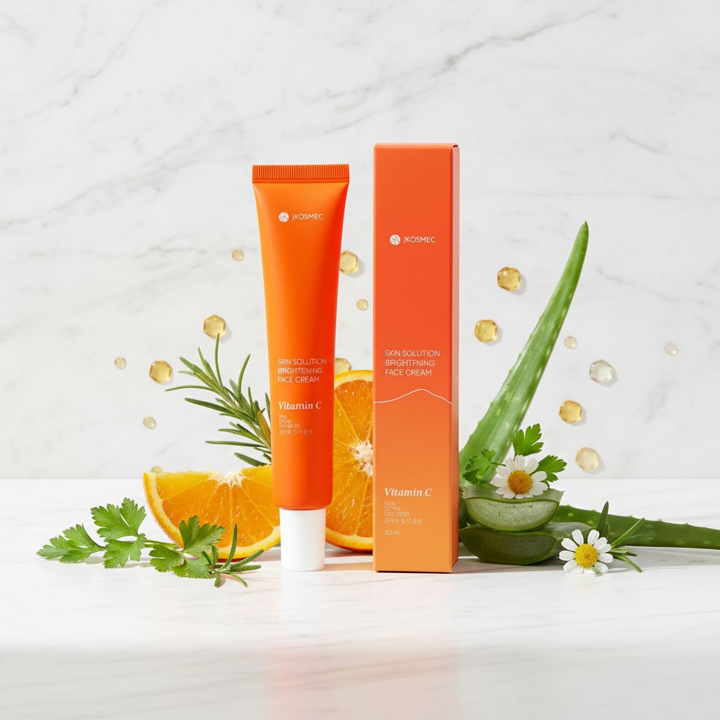 JKOSMEC Vitamin C Face Cream – Crème Éclat à la Vitamine C 50 ml - ingredients