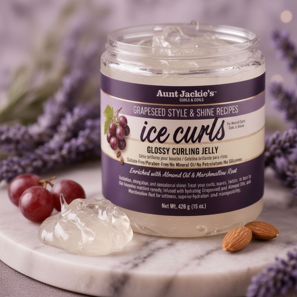 Aunt Jackie’s Grapeseed Ice Curls Glossy Curling Jelly 426 g (15 oz) - texture