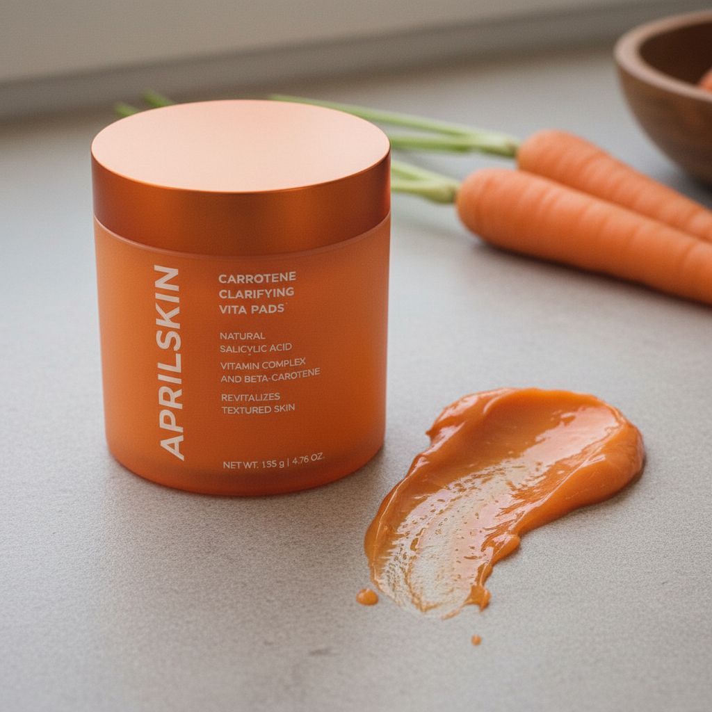 [APRILSKIN (EU)] CARROTENE CLARIFYING VITA PADS (60EA)135G (EU) - texture