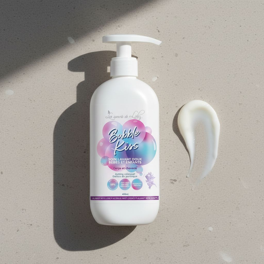 Les Secrets de Loly – Bubble Kiss Soin Démêlant Enfant 400ml - texture