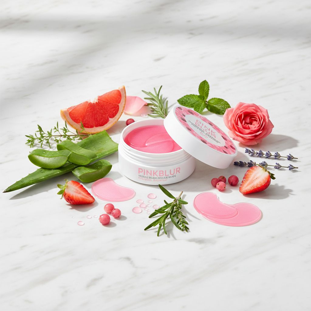 G9 SKIN Pink Blur Hydrogel Eye Patch – Patchs Hydrogel Éclat Contour des Yeux - ingredients