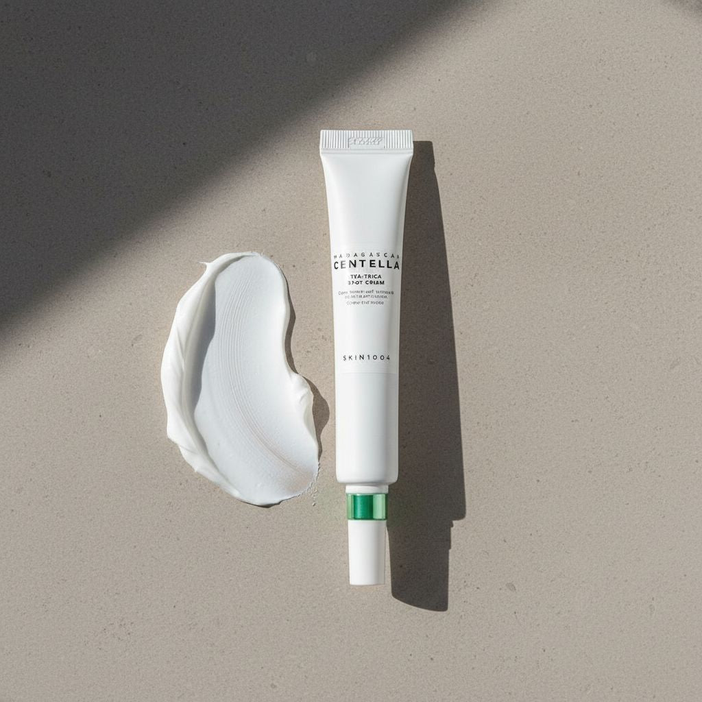 [Skin1004] Madagascar Centella Tea-Trica Spot Cream 20ml — Concentré anti-taches ciblé - texture