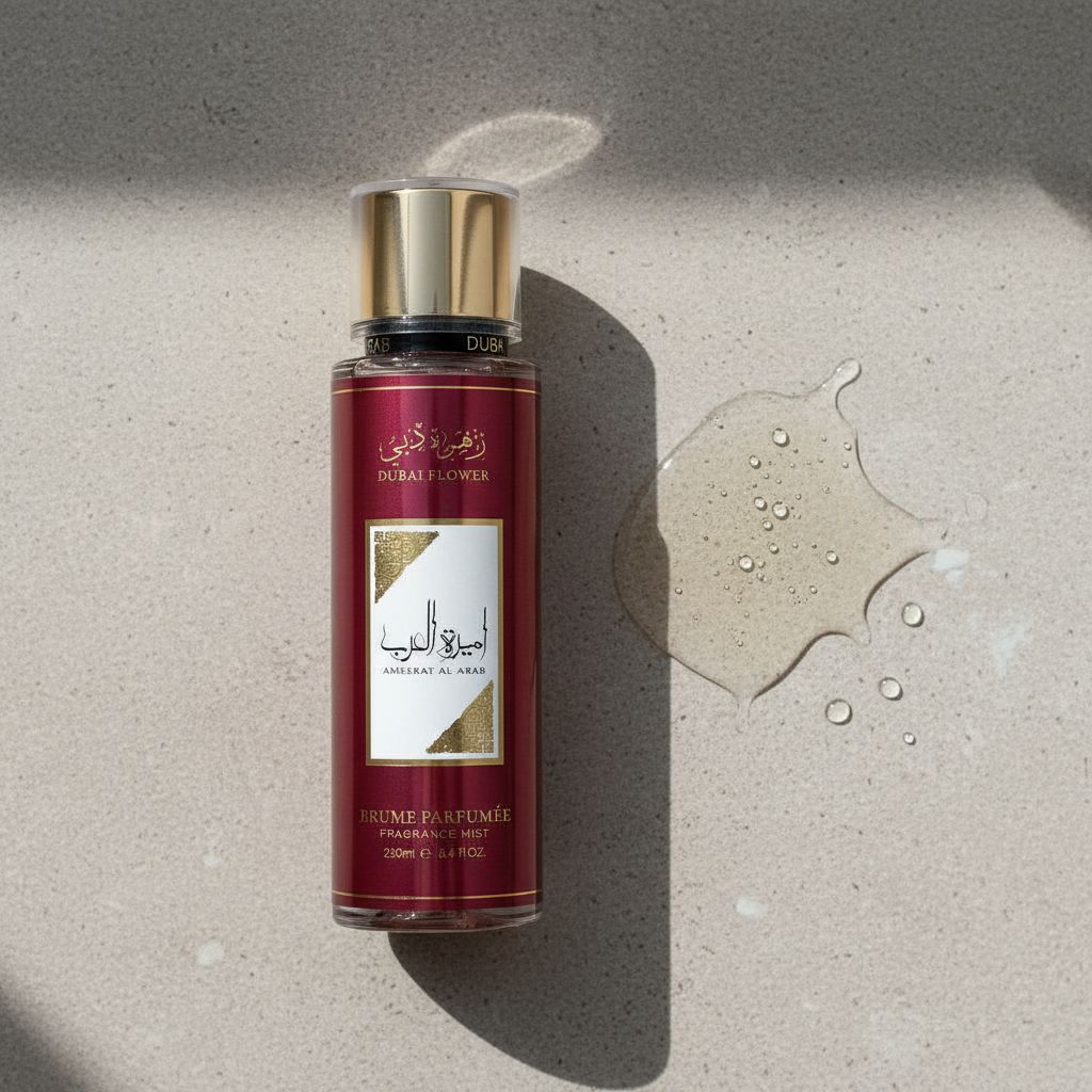 LATAFFA Ameerat Al Arab Brume corps 250ml - texture