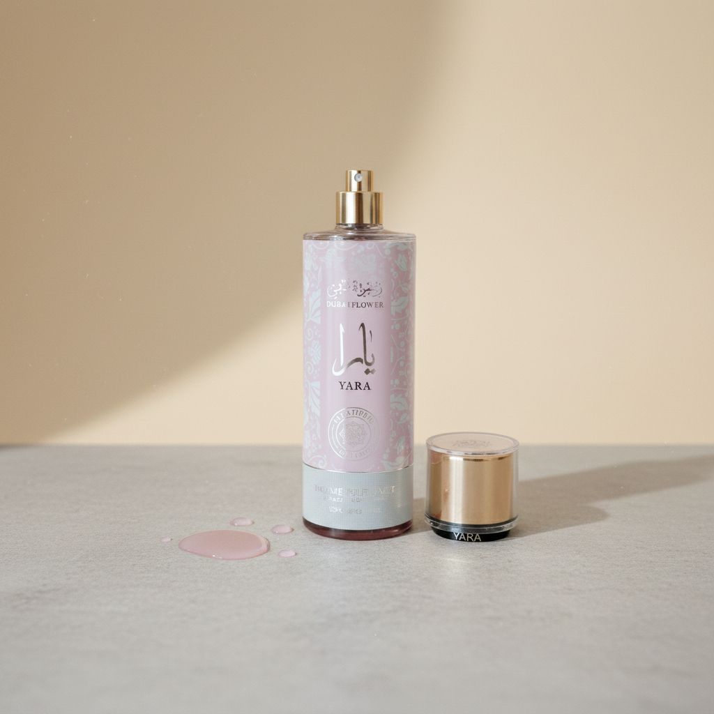 LATAFFA Yara Rose Brume corps 250ml - texture