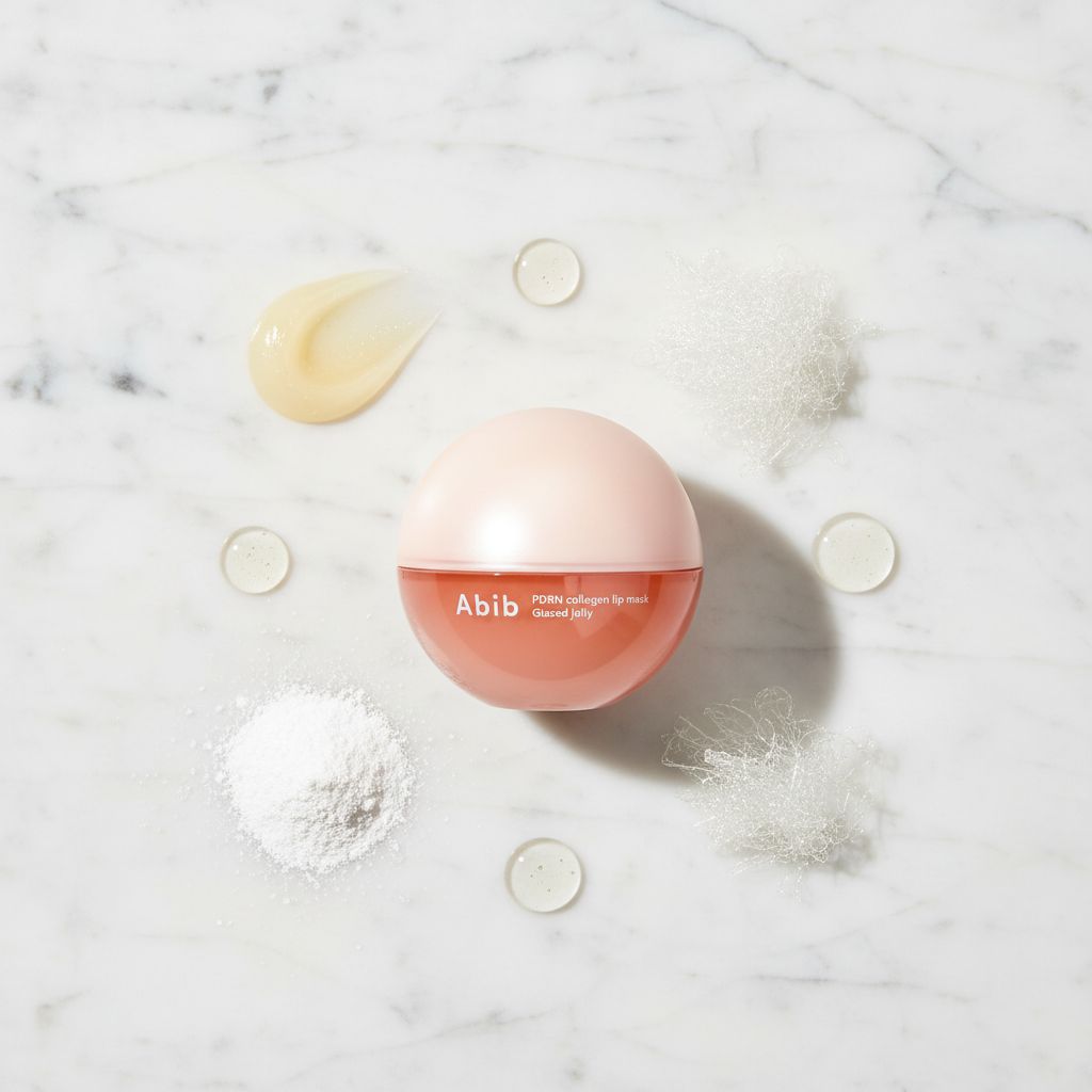 [Abib] PDRN COLLAGEN LIP MASK GLAZED JELLY 11g — Lèvres pulpeuses et hydratées - ingredients