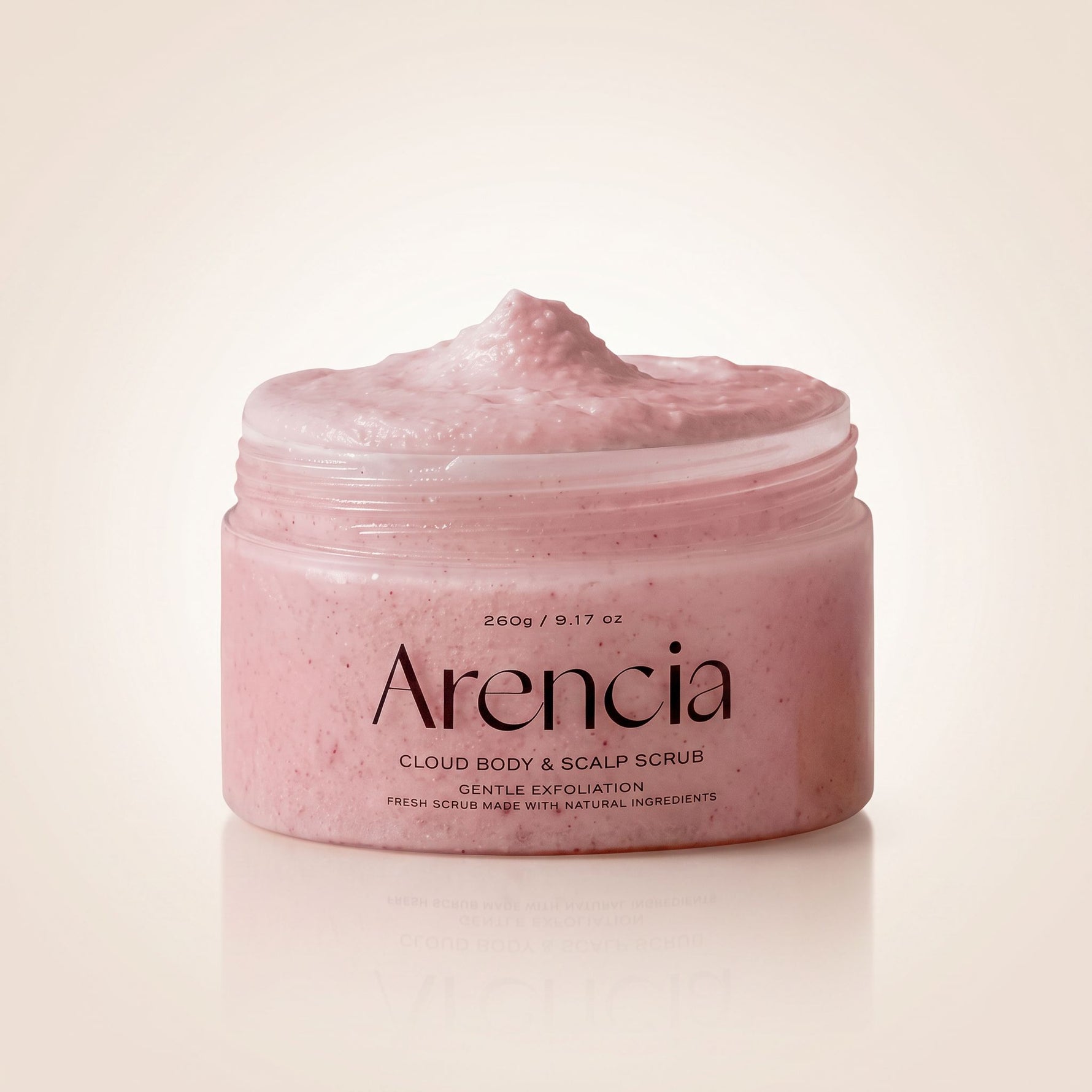ARENCIA Fresh Cloud Body & Scalp Scrub Lavender & Pear – Gommage Corps 260 g - hero
