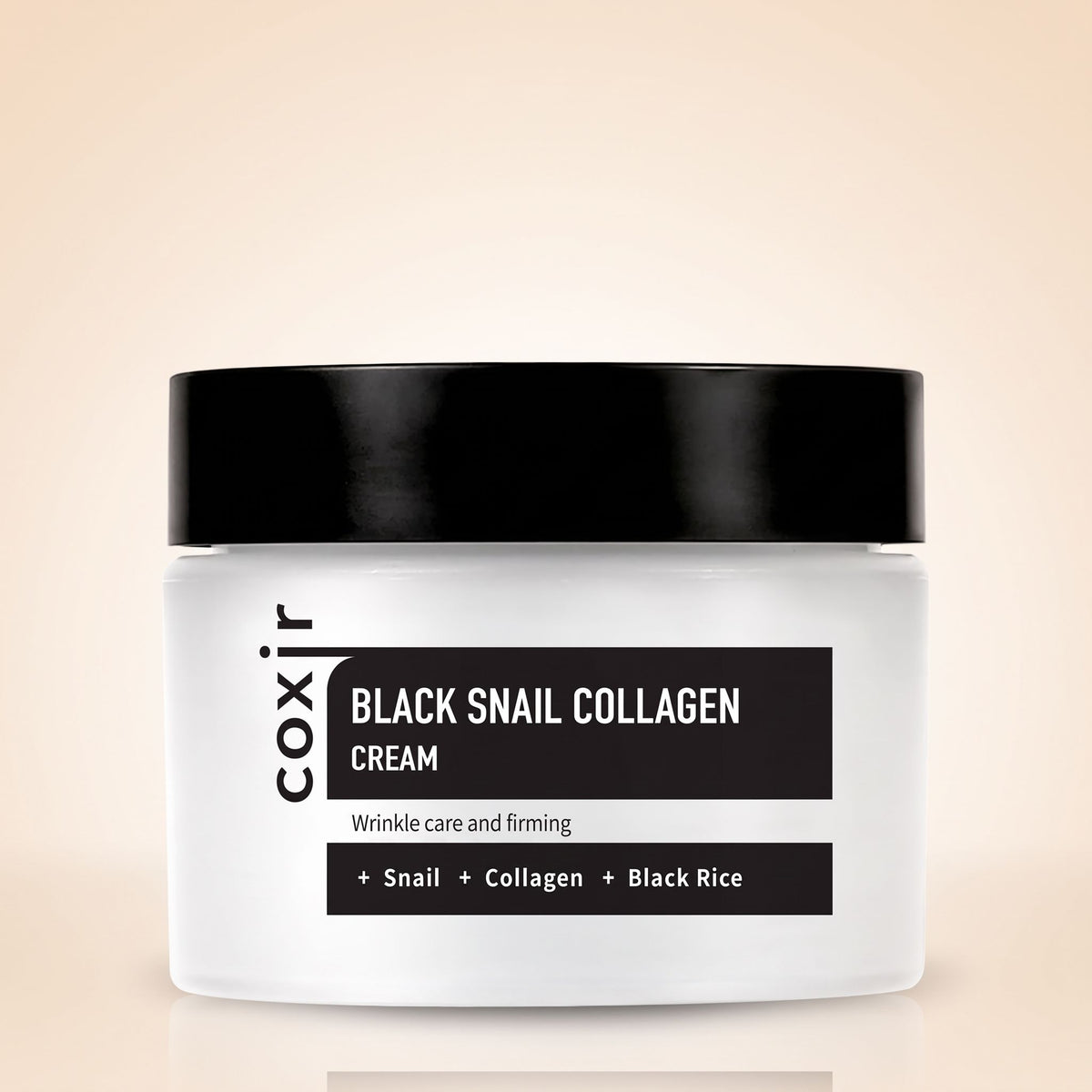 COXIR – Black Snail Collagen Cream — Crème regénérante à la bave d'escargot - hero