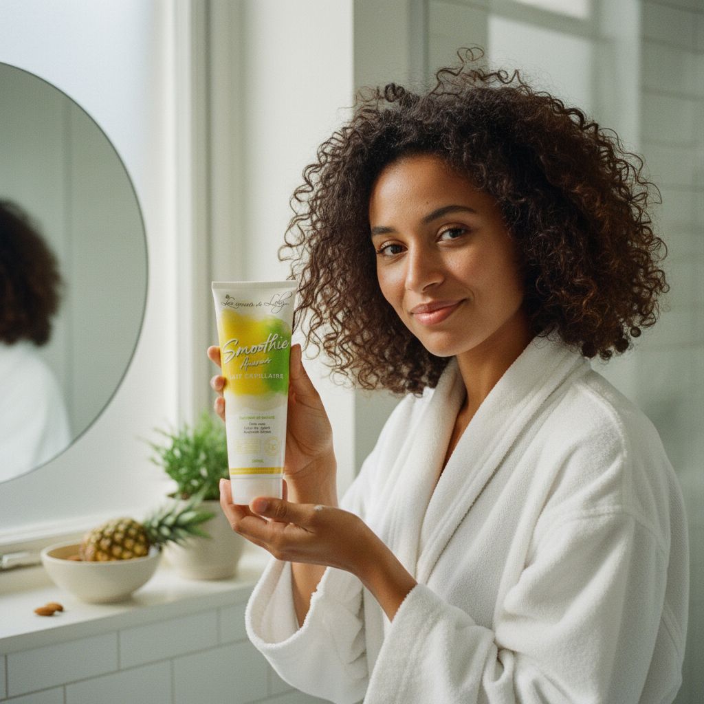 Les Secrets de Loly – Smoothie Ananas Lait Coiffant Hydratant 250ml - lifestyle