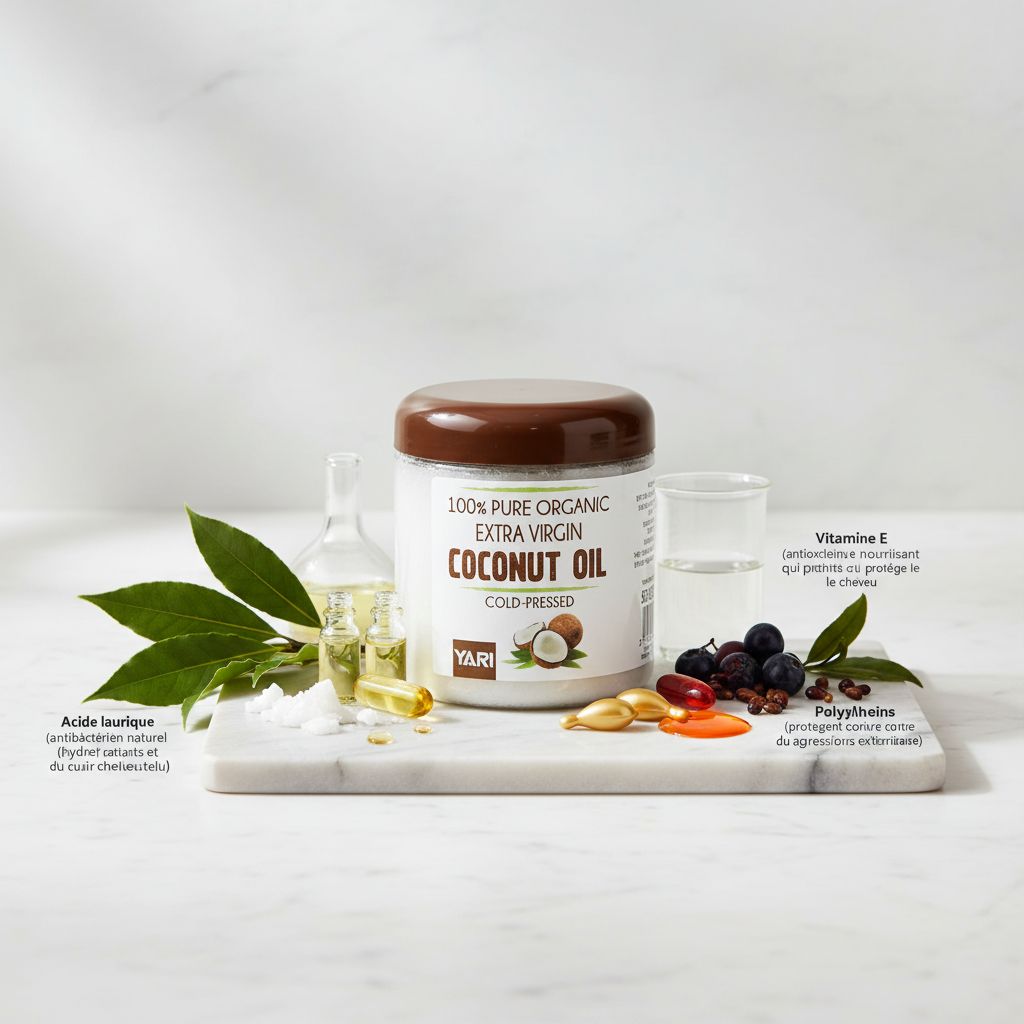 Yari Huile de Coco Pressée à Froid 500 ml - ingredients