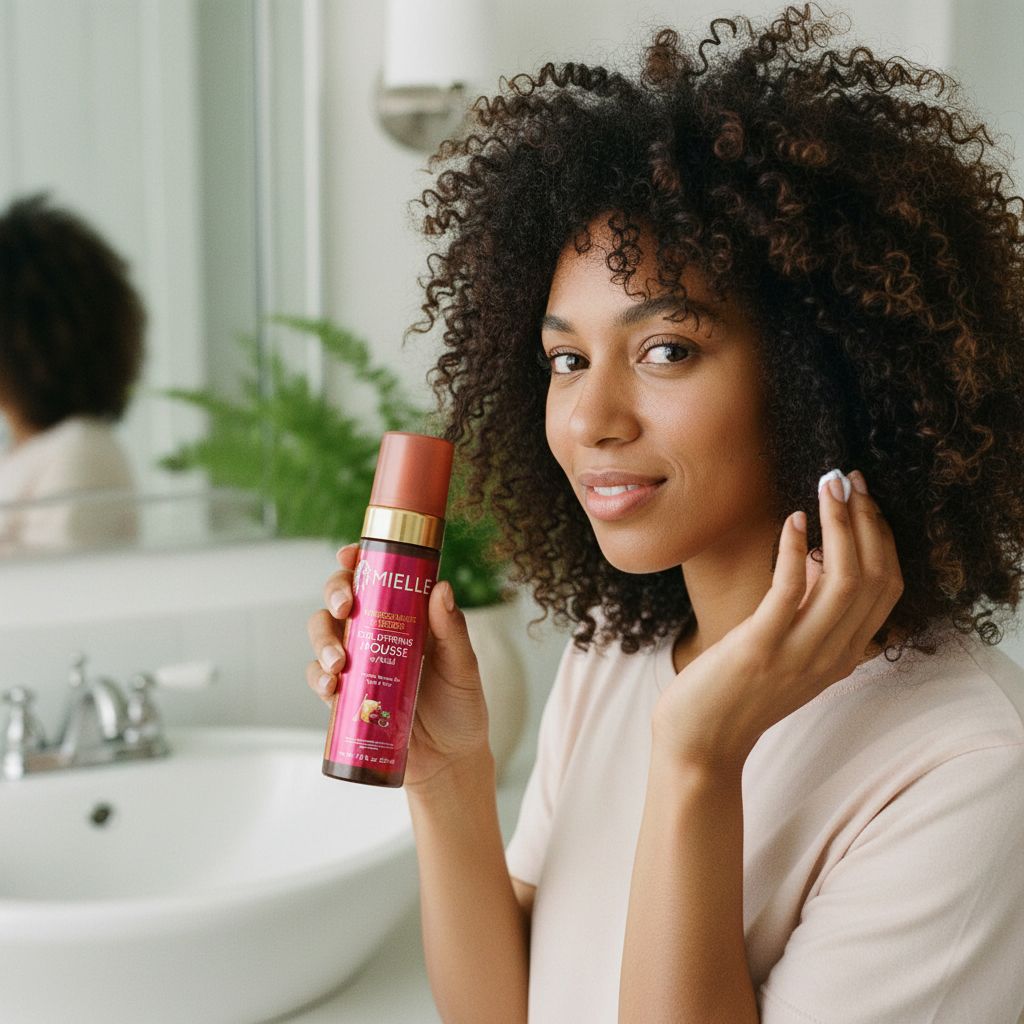 Mielle – Pomegranate & Honey Curl Defining Mousse 222ml - lifestyle