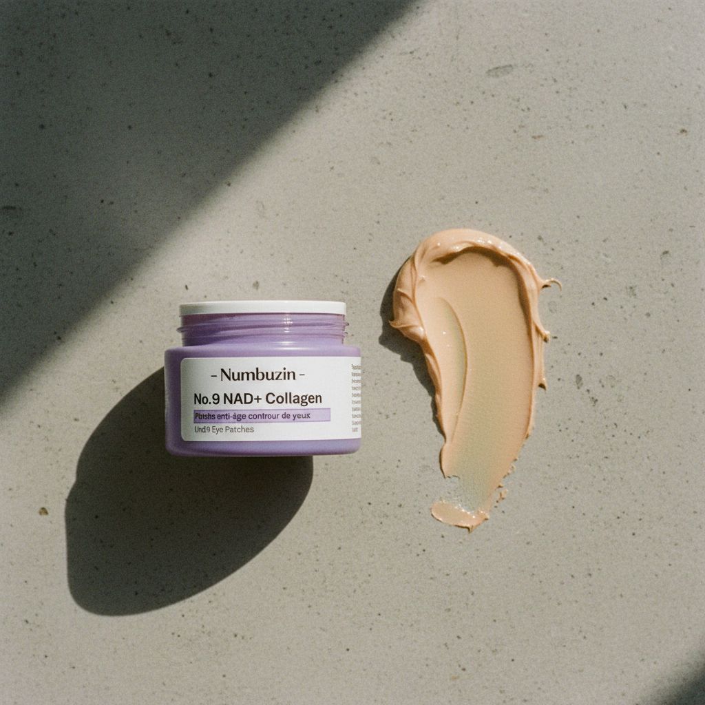 Numbuzin - No.9 NAD+ Collagen Under Eye Patches — Patchs anti-âge contour des yeux - texture