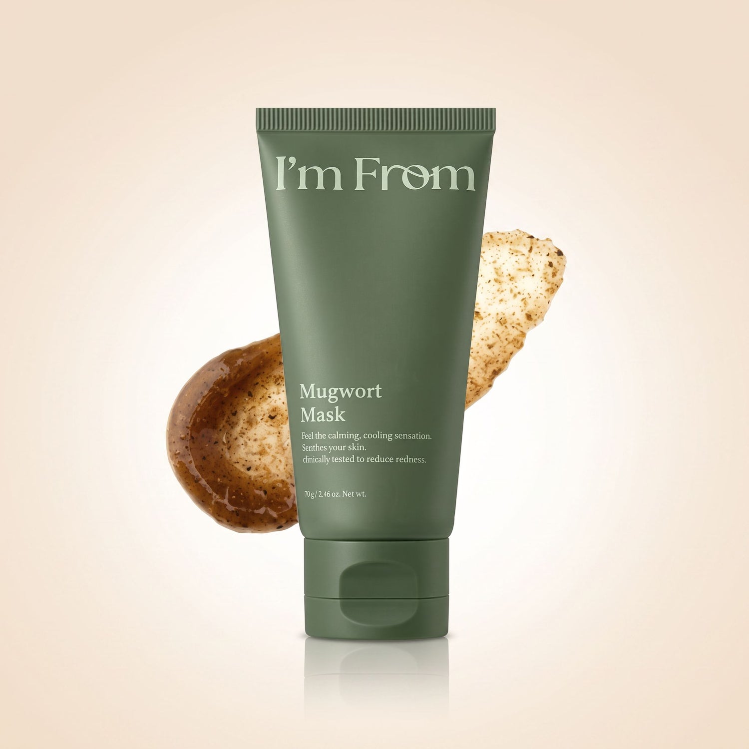 [IM From] (Renew) MUGWORT MASK 70g — Masque purifiant à l'armoise - hero