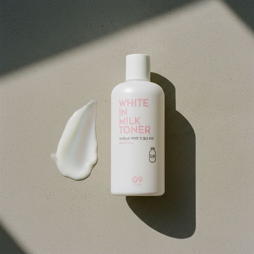 G9 SKIN White In Milk Toner – Tonique Éclaircissant Hydratant - texture