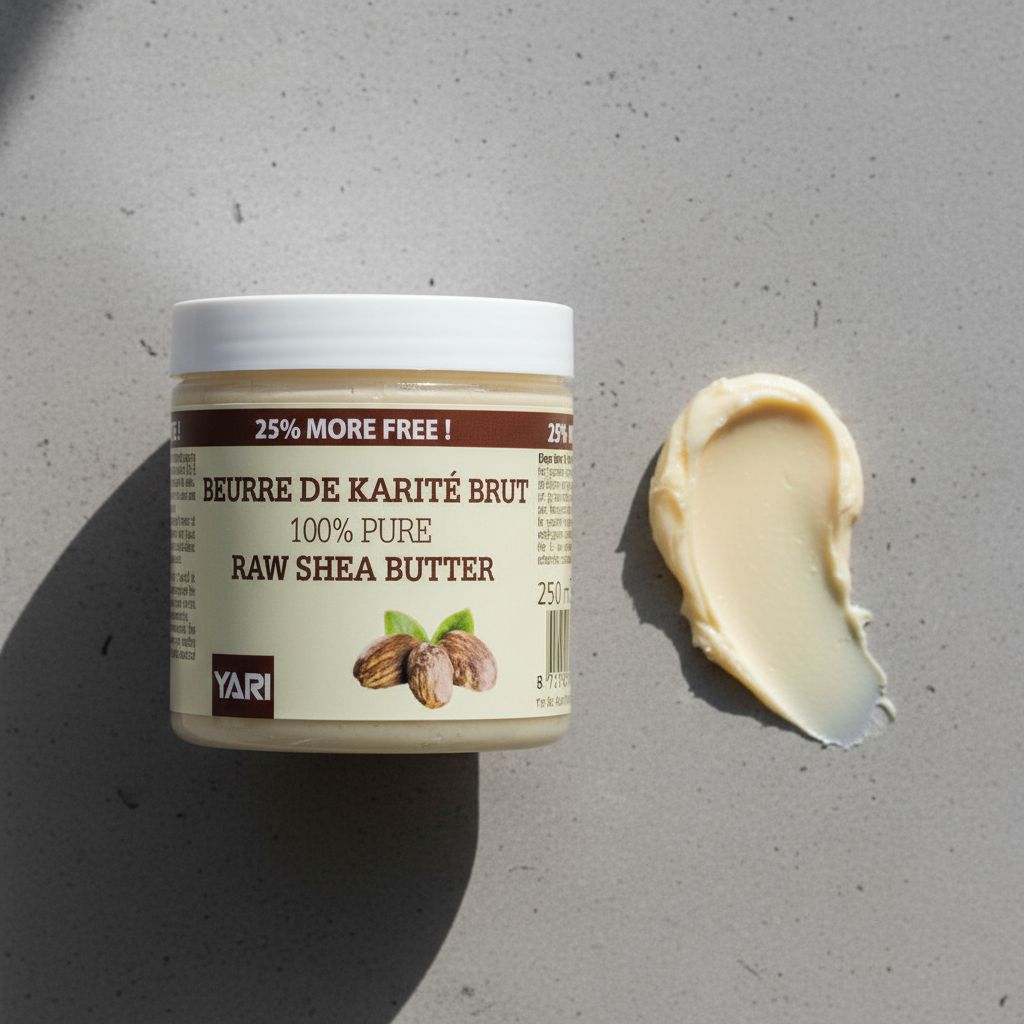 YARI 100% Bio Beurre de Karité Brut 300ml - texture
