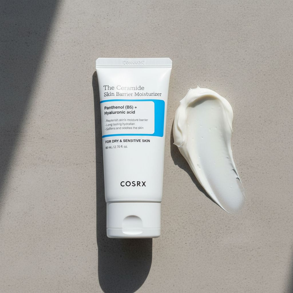 COSRX – The Ceramide Skin Barrier Moisturizer — Hydratation intense barrière protégée - texture