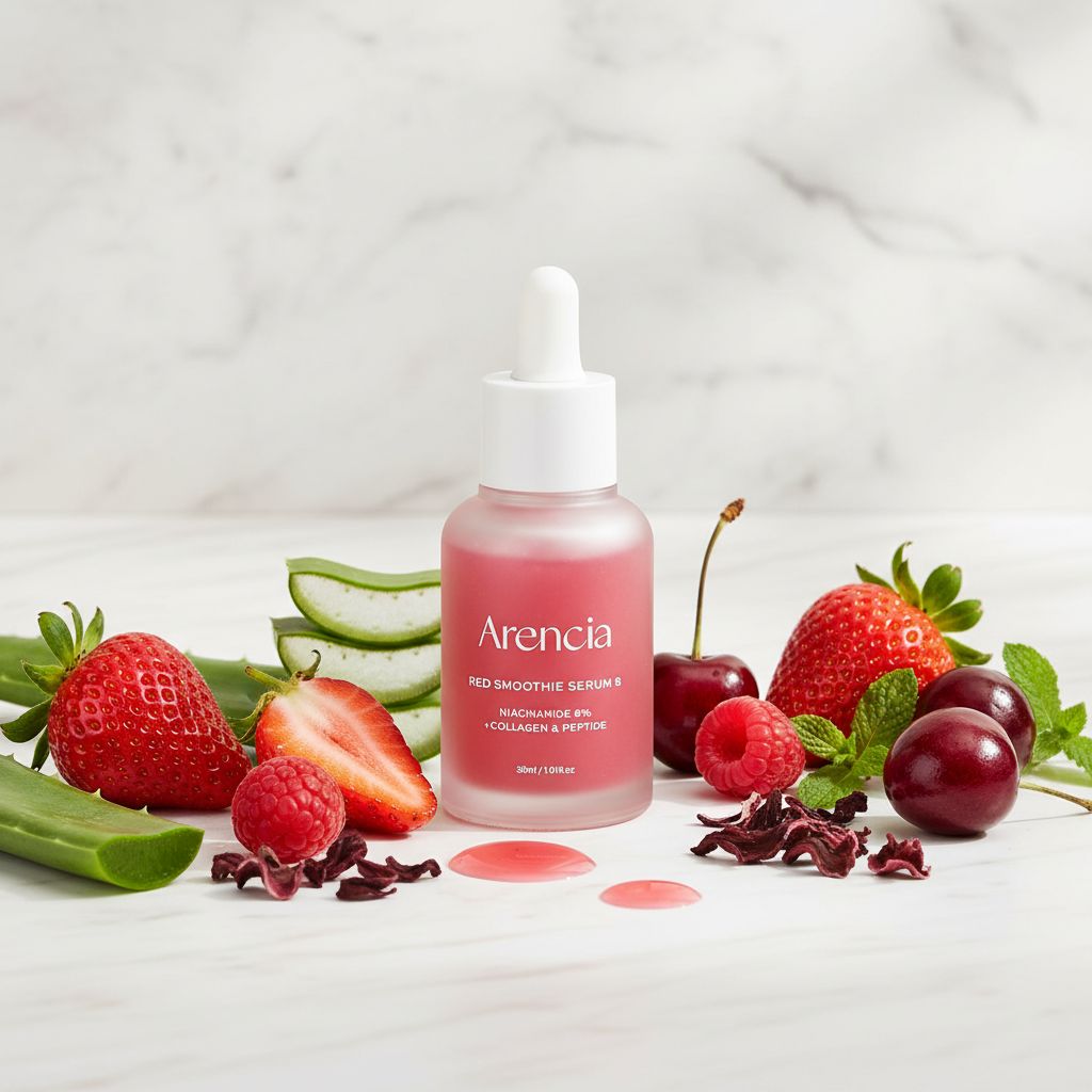 [ARENCIA] FRESH RED SMOOTHIE SERUM 8 - ingredients